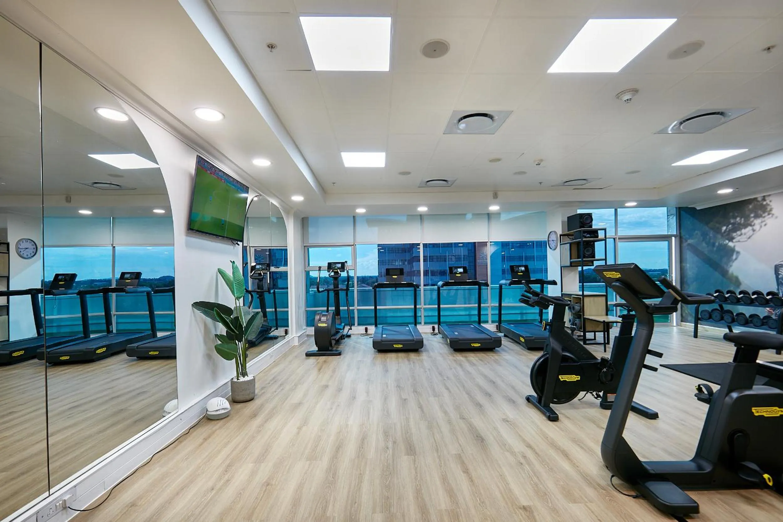Fitness centre/facilities in Protea Hotel by Marriott Gaborone Masa Square