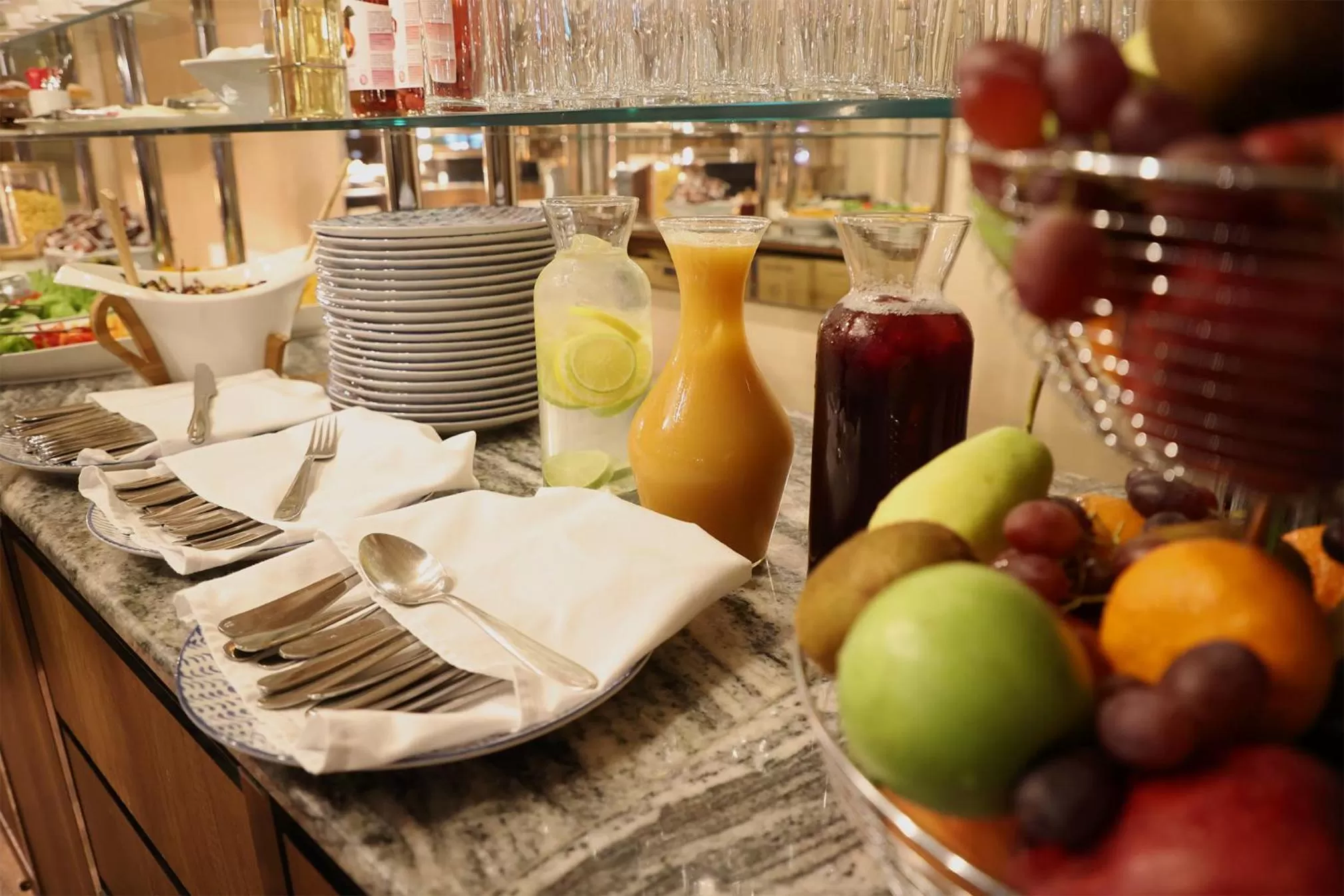 Food and drinks in Orbeliani Residence Hotel