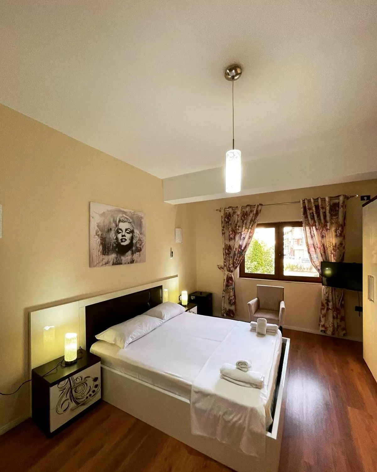 Bed in Hotel Ambasador