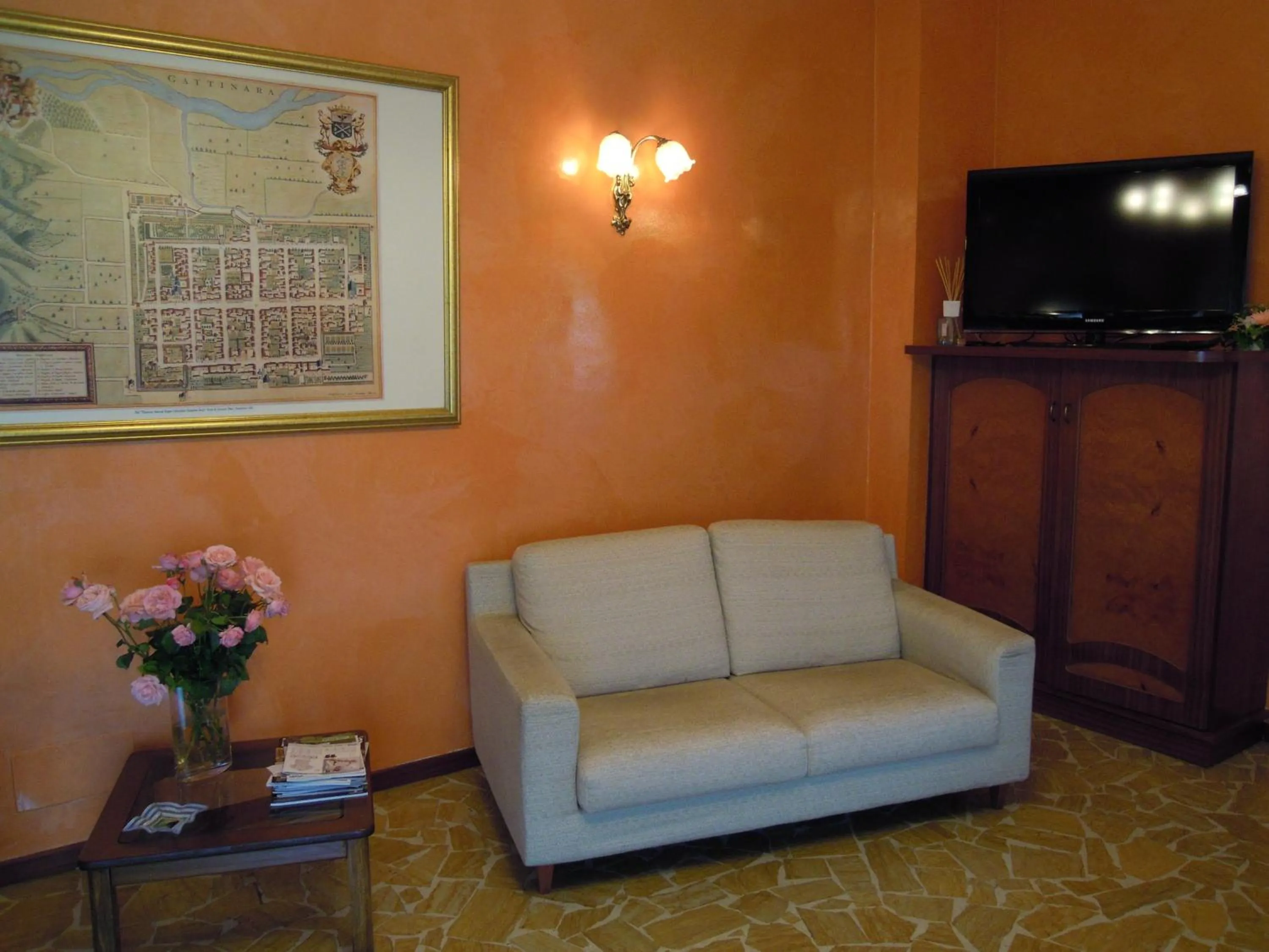 Lobby or reception in Hotel Il Vigneto