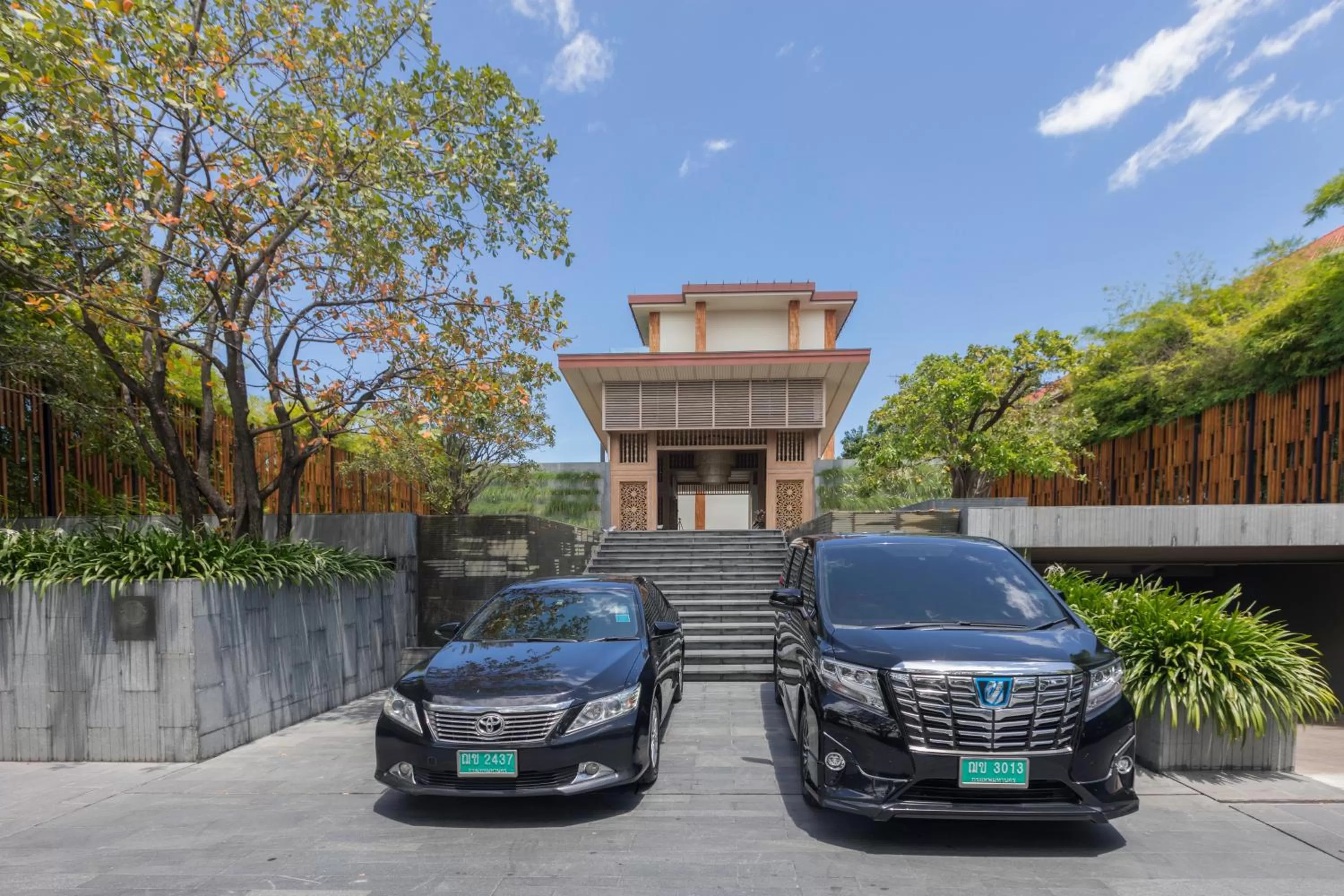 Facade/entrance in Cape Nidhra Hotel