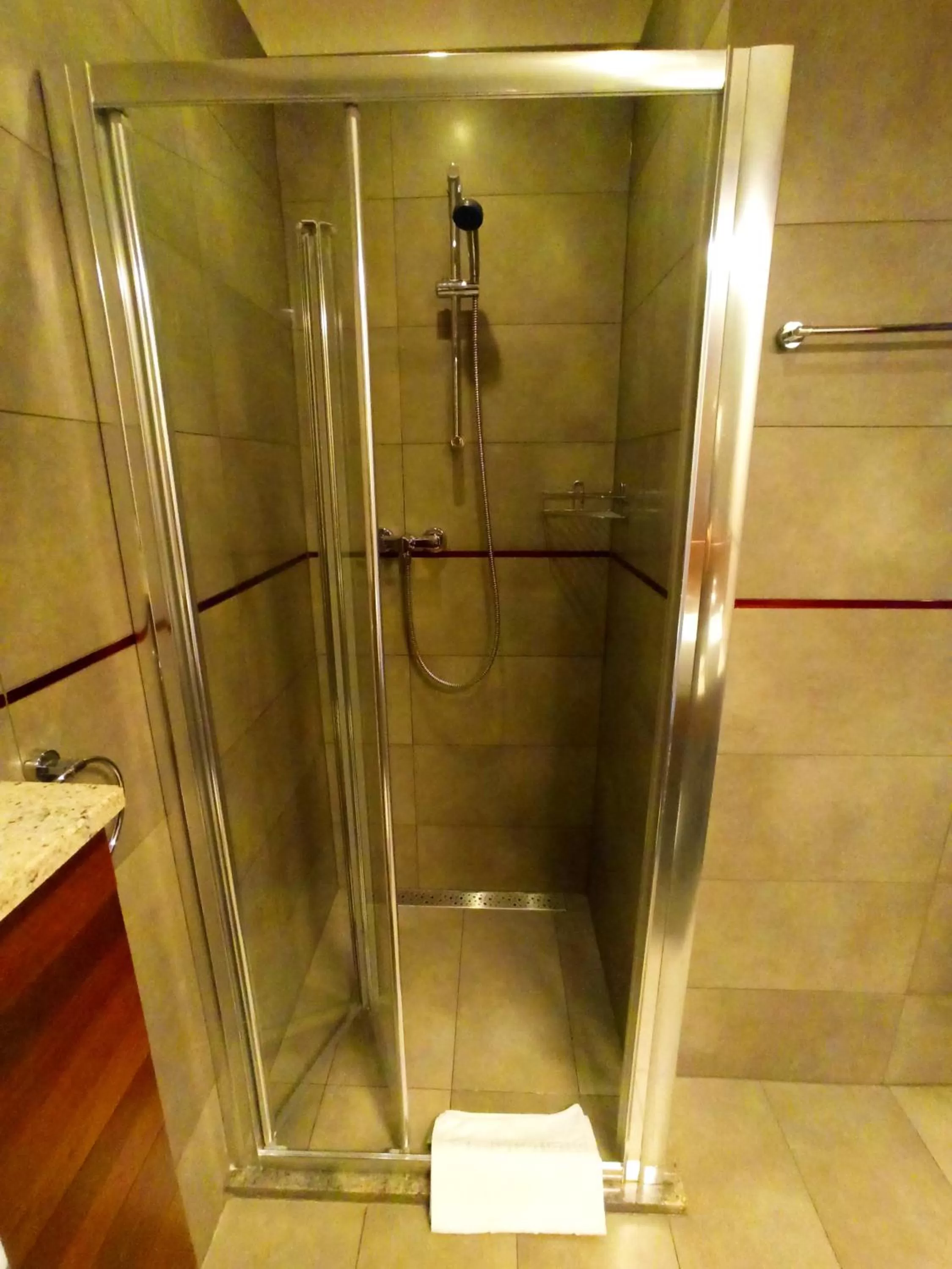 Shower in Hotel Modus