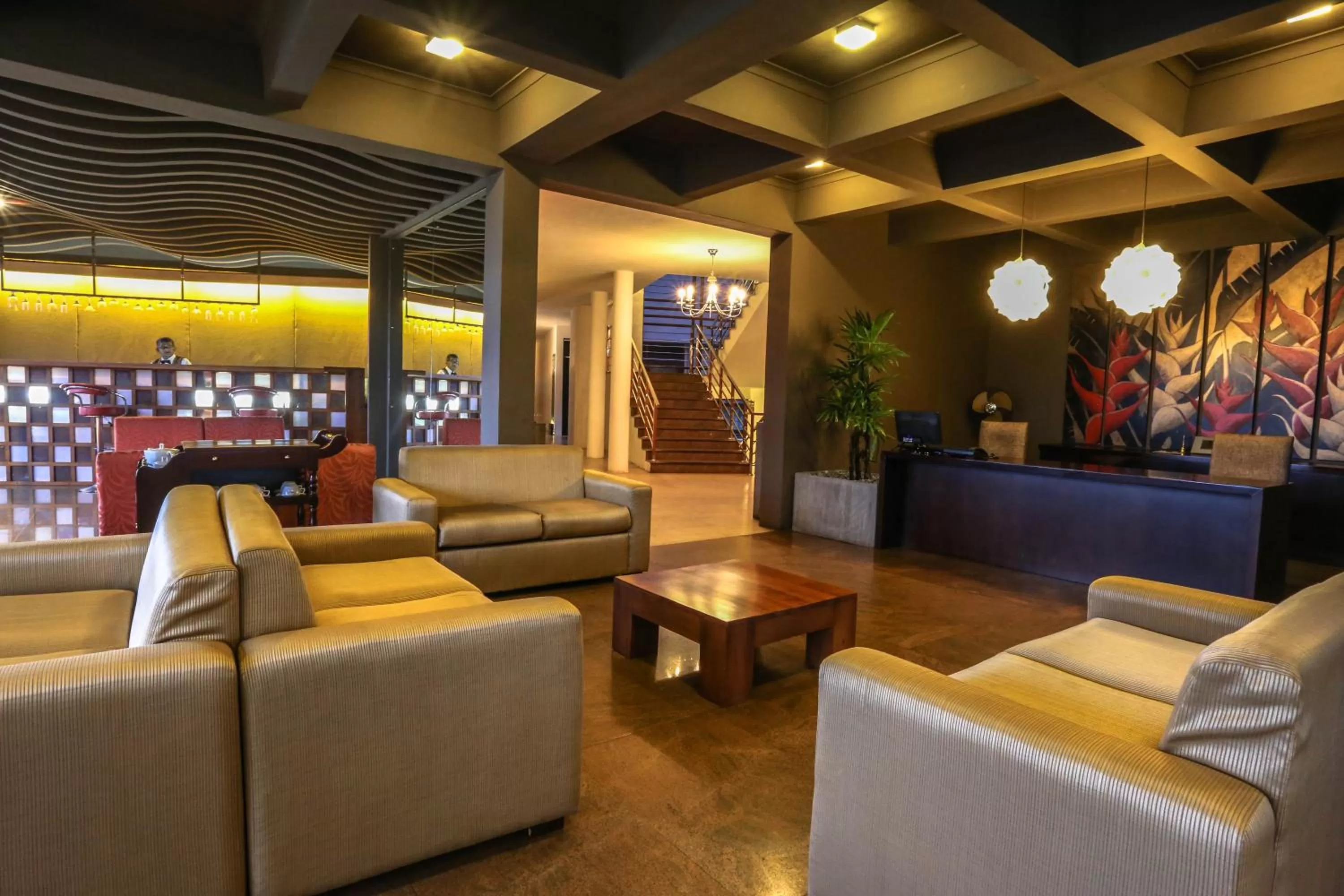 Lobby or reception, Lounge/Bar in Kandy The Tourmaline