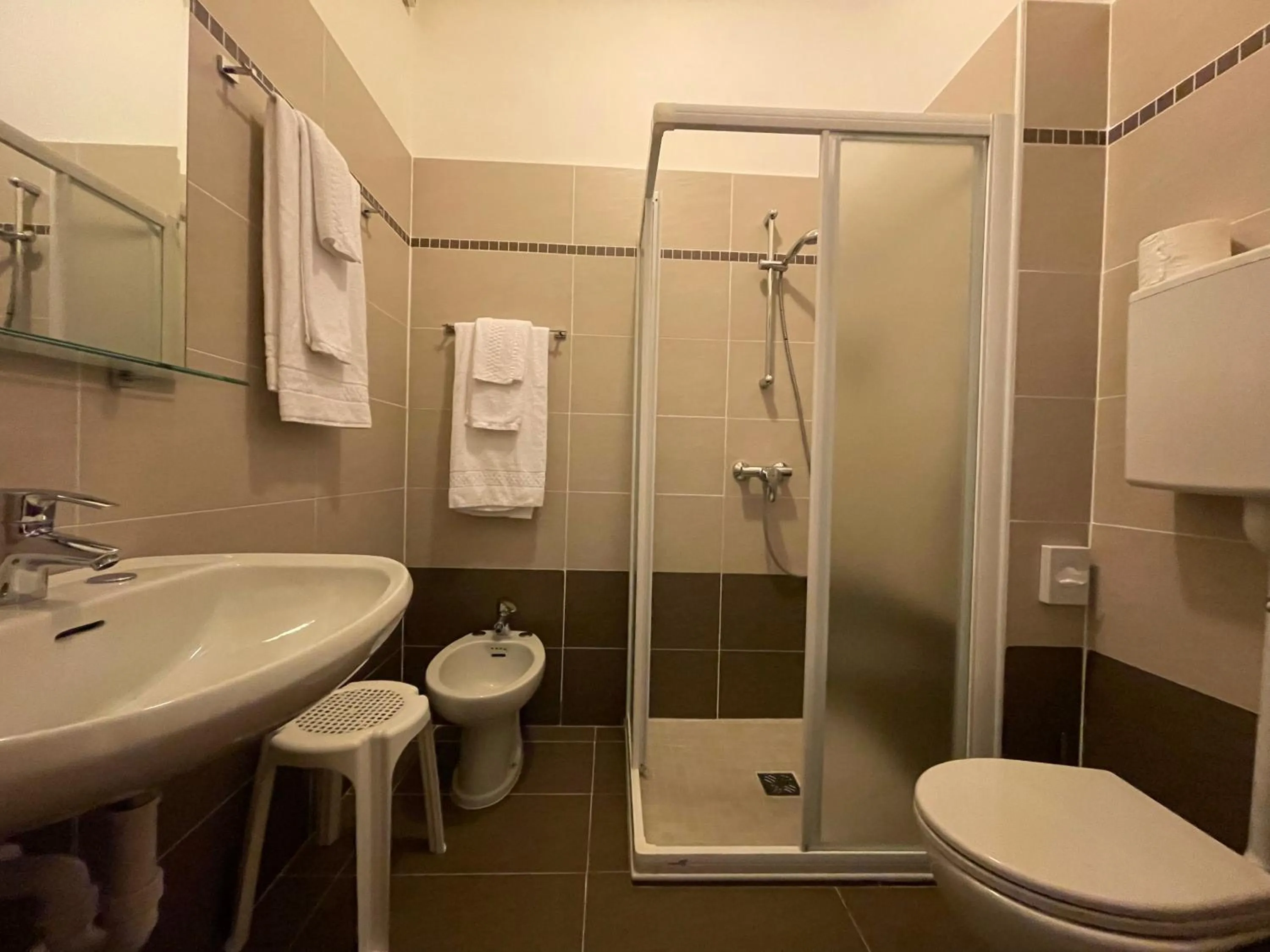 Bathroom in Hotel Rabay