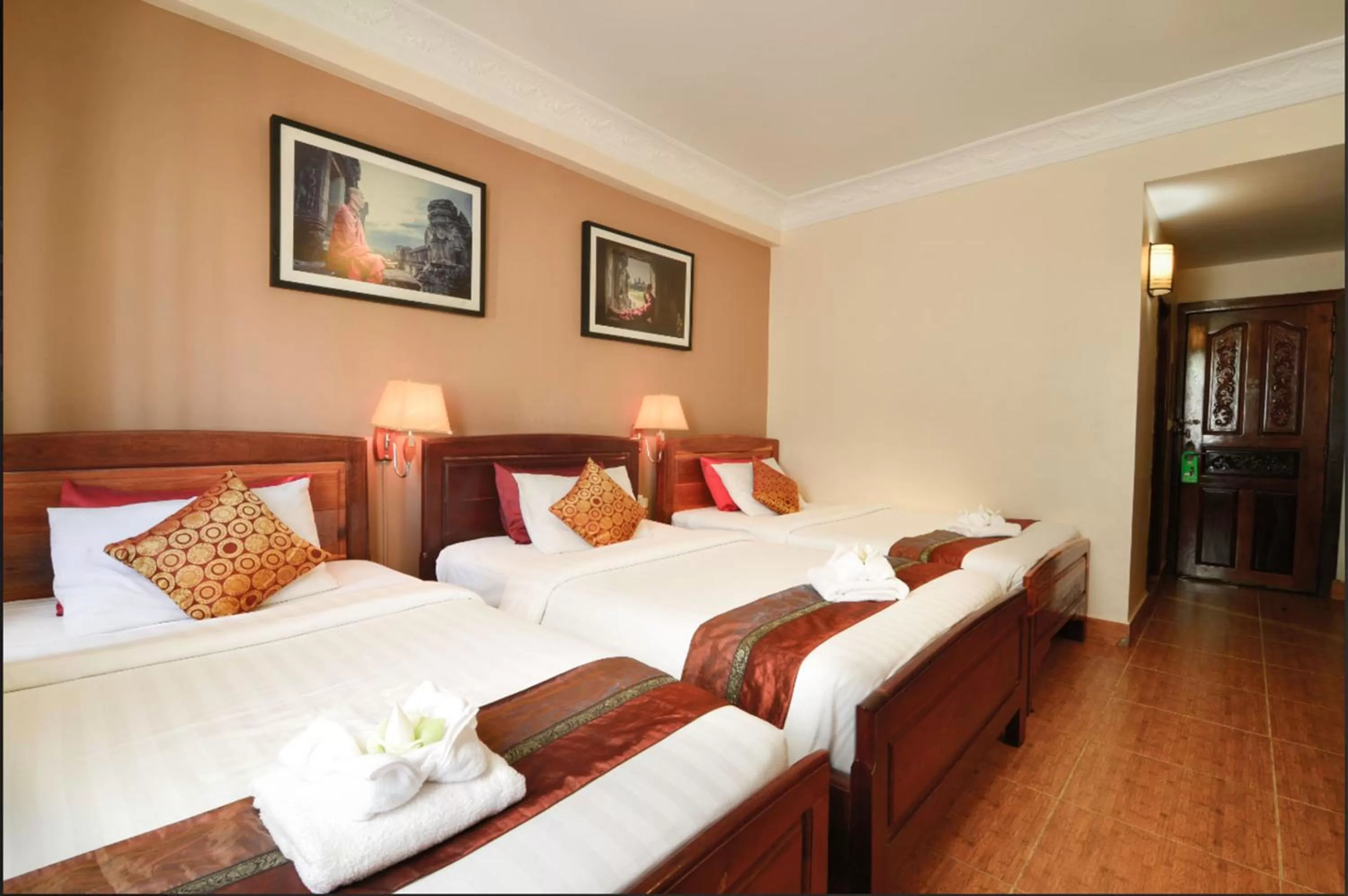 Bedroom, Bed in Angkor Pearl Hotel