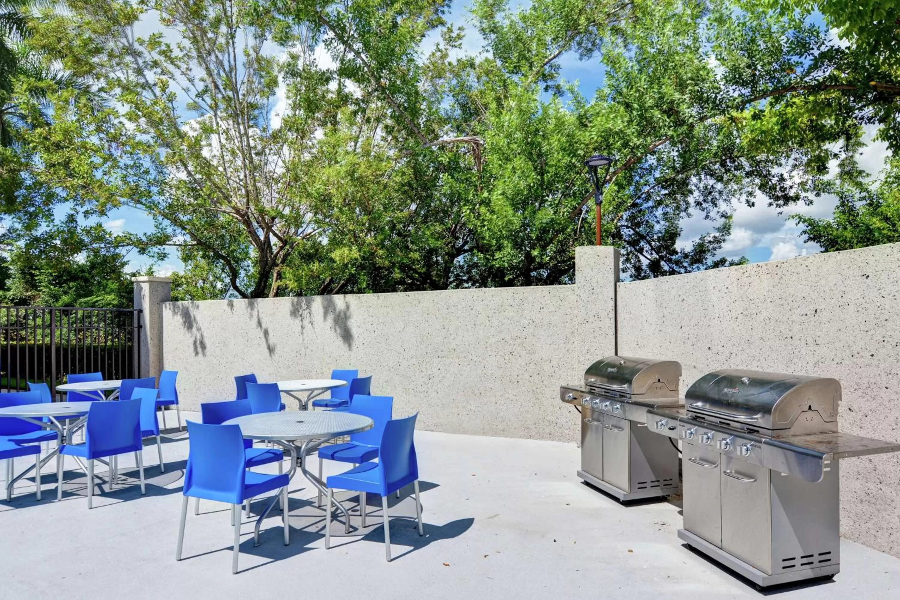 Patio in Home2 Suites by Hilton Miramar Ft. Lauderdale