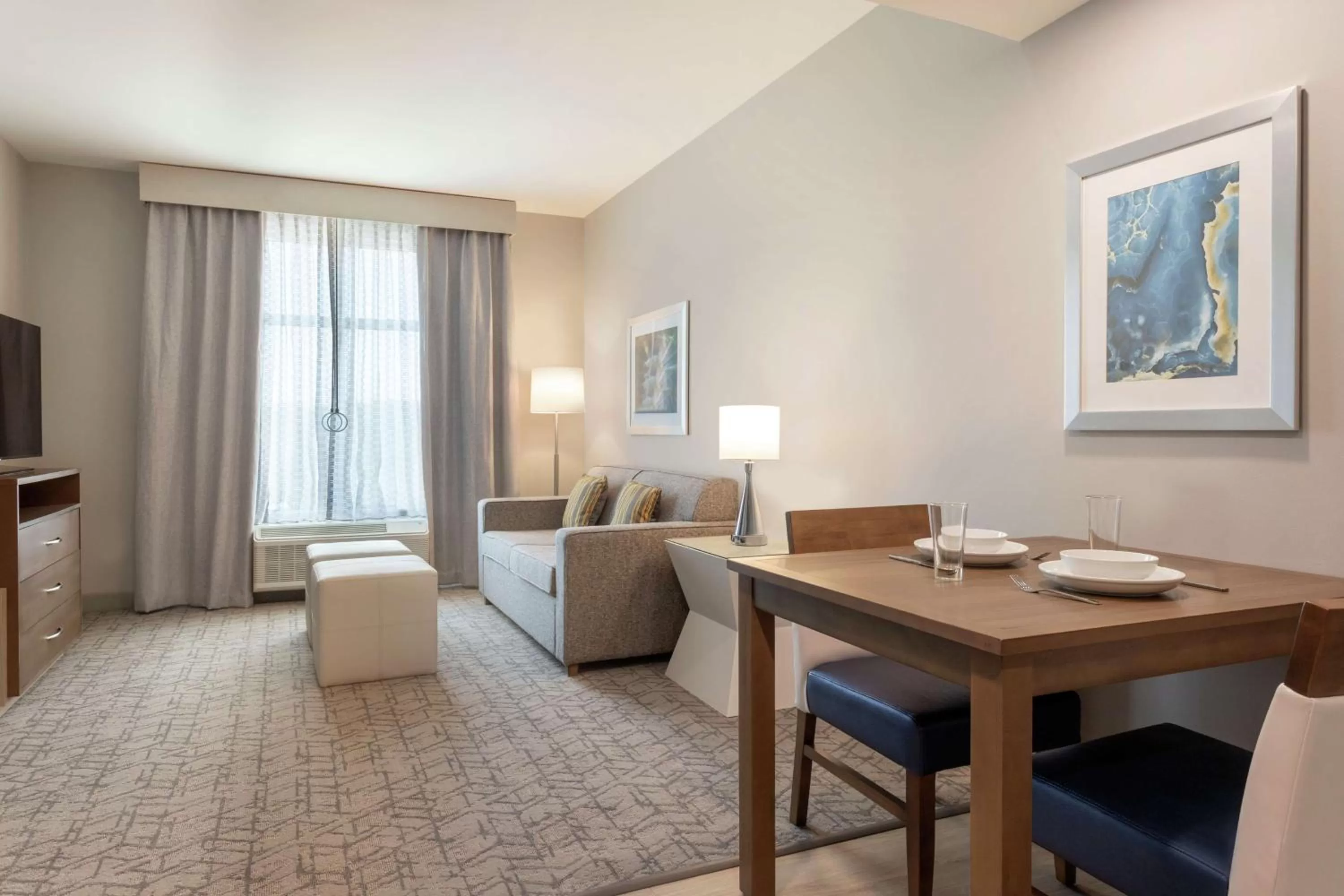 Living room in Homewood Suites By Hilton Mcdonough