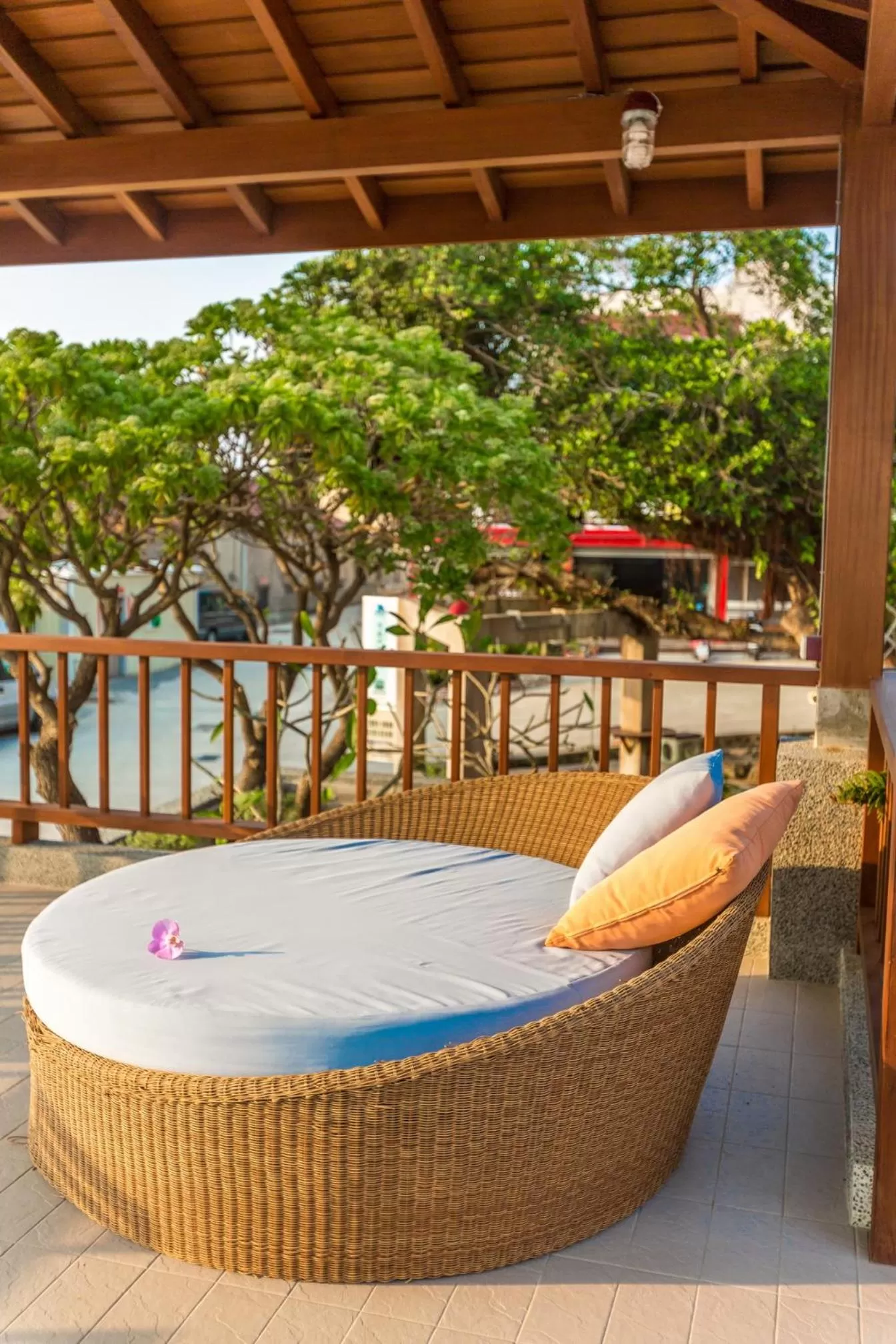 Decorative detail in Beachcastle & Sea View Villa