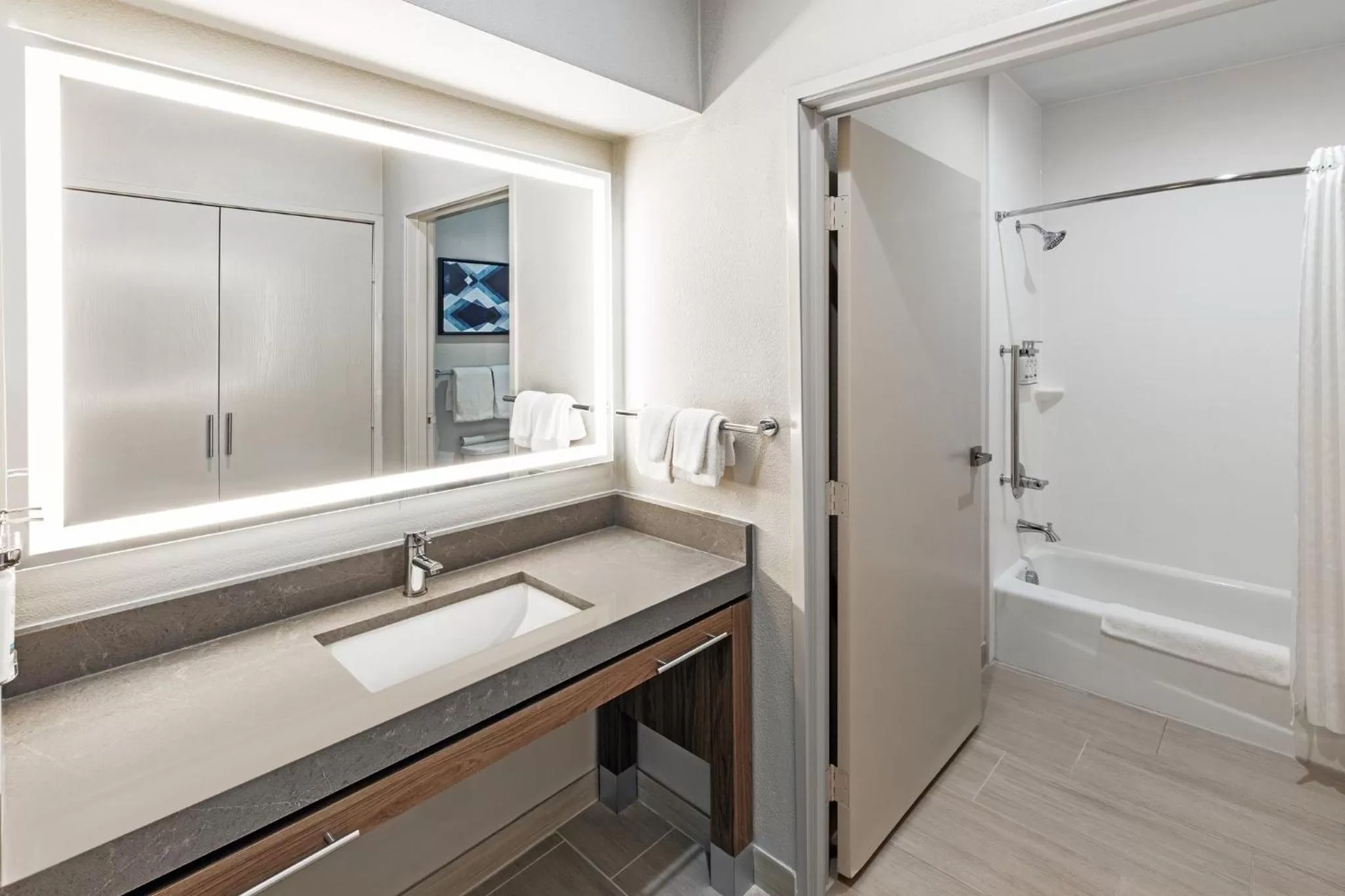 Bathroom in Candlewood Suites DFW Airport North - Irving by IHG