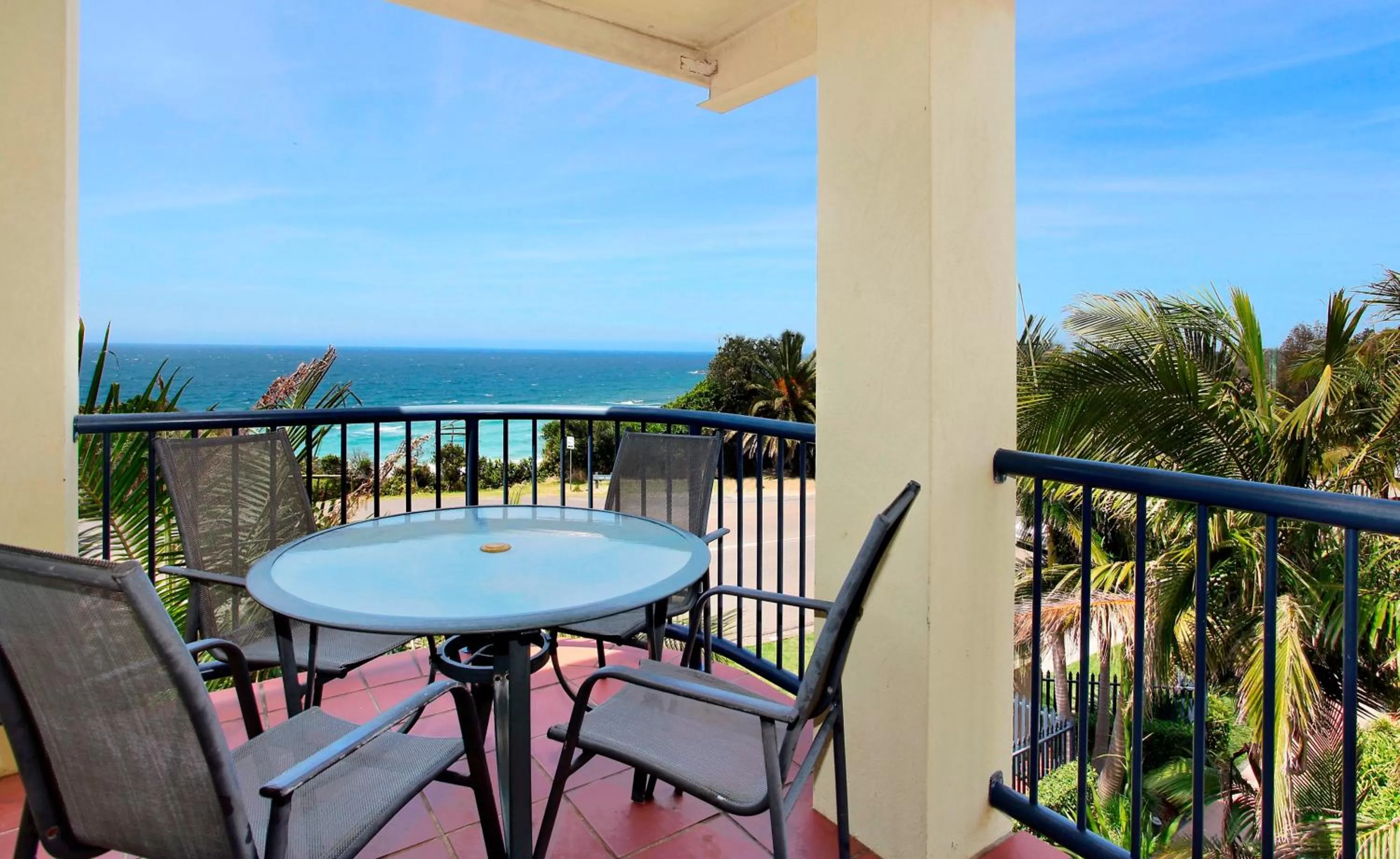 Balcony/Terrace in South Pacific Apartments
