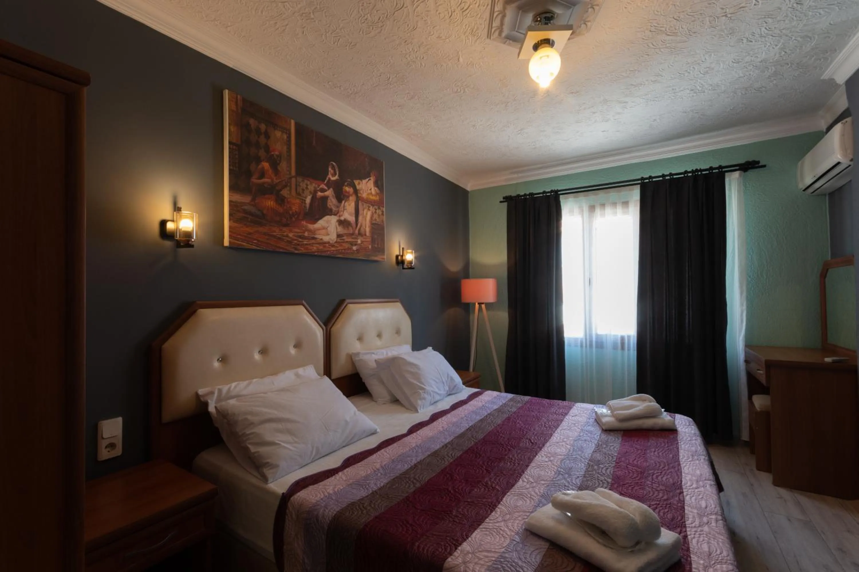 Photo of the whole room, Bed in Rebetika Hotel & bistro