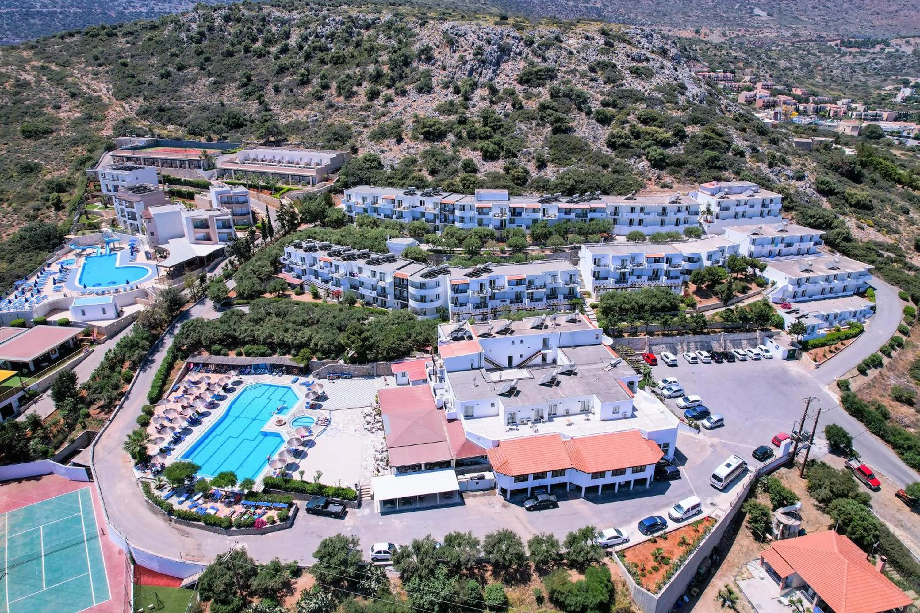 Bird's eye view in Semiramis Village Hotel