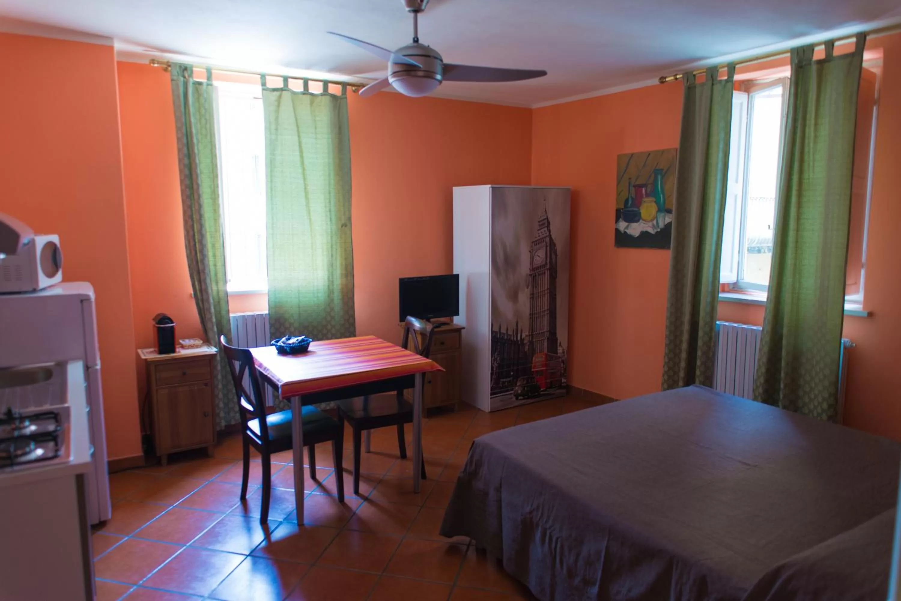 Bedroom, Bed in Al Cardinale Rooms & Studios