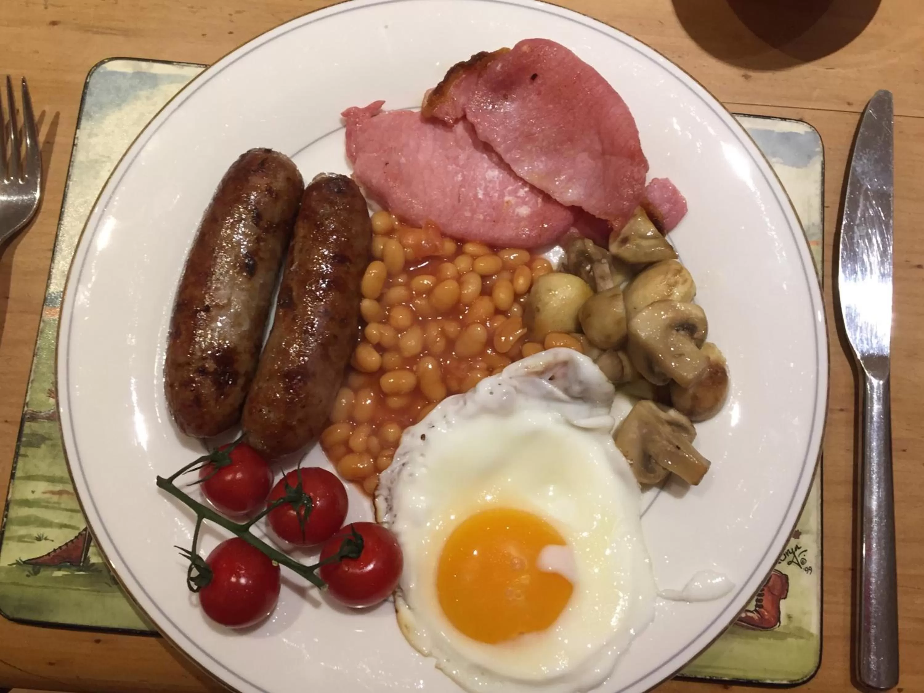 English/Irish breakfast in Church Farm