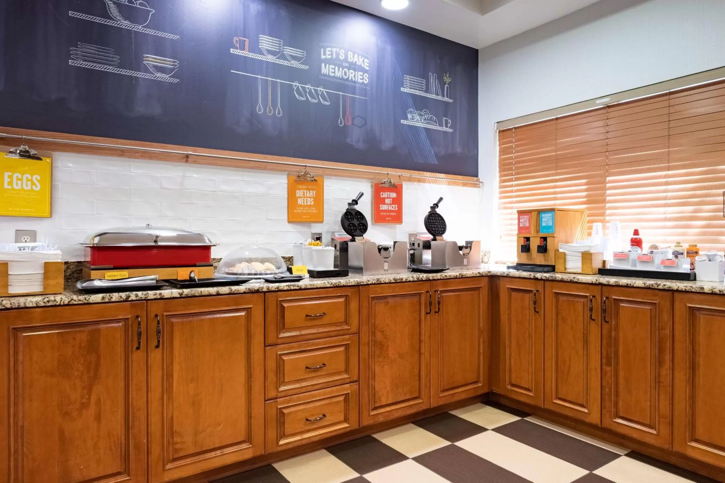 Breakfast in Hampton Inn Richfield