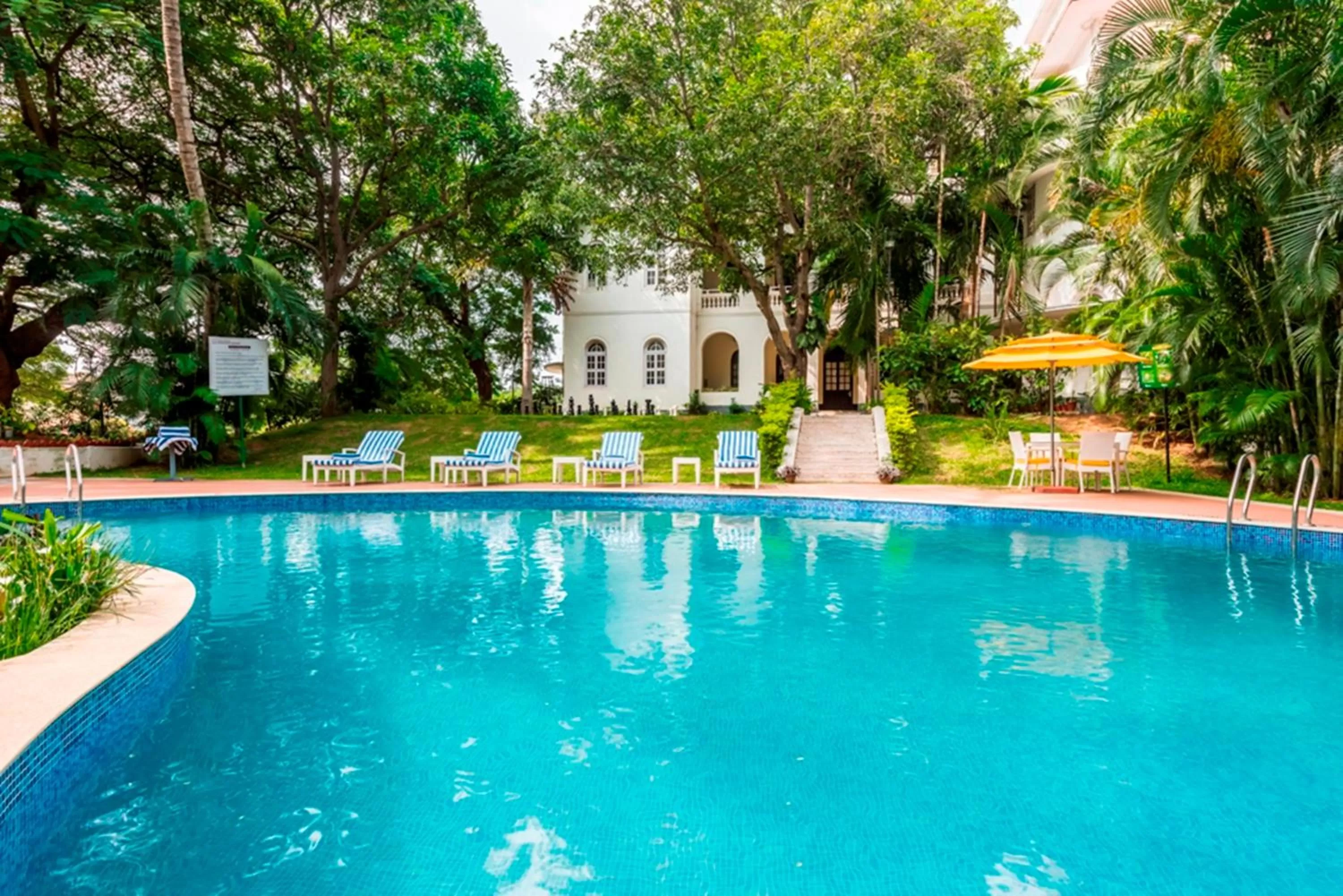 Swimming pool in Royal Orchid Brindavan Garden Mysore