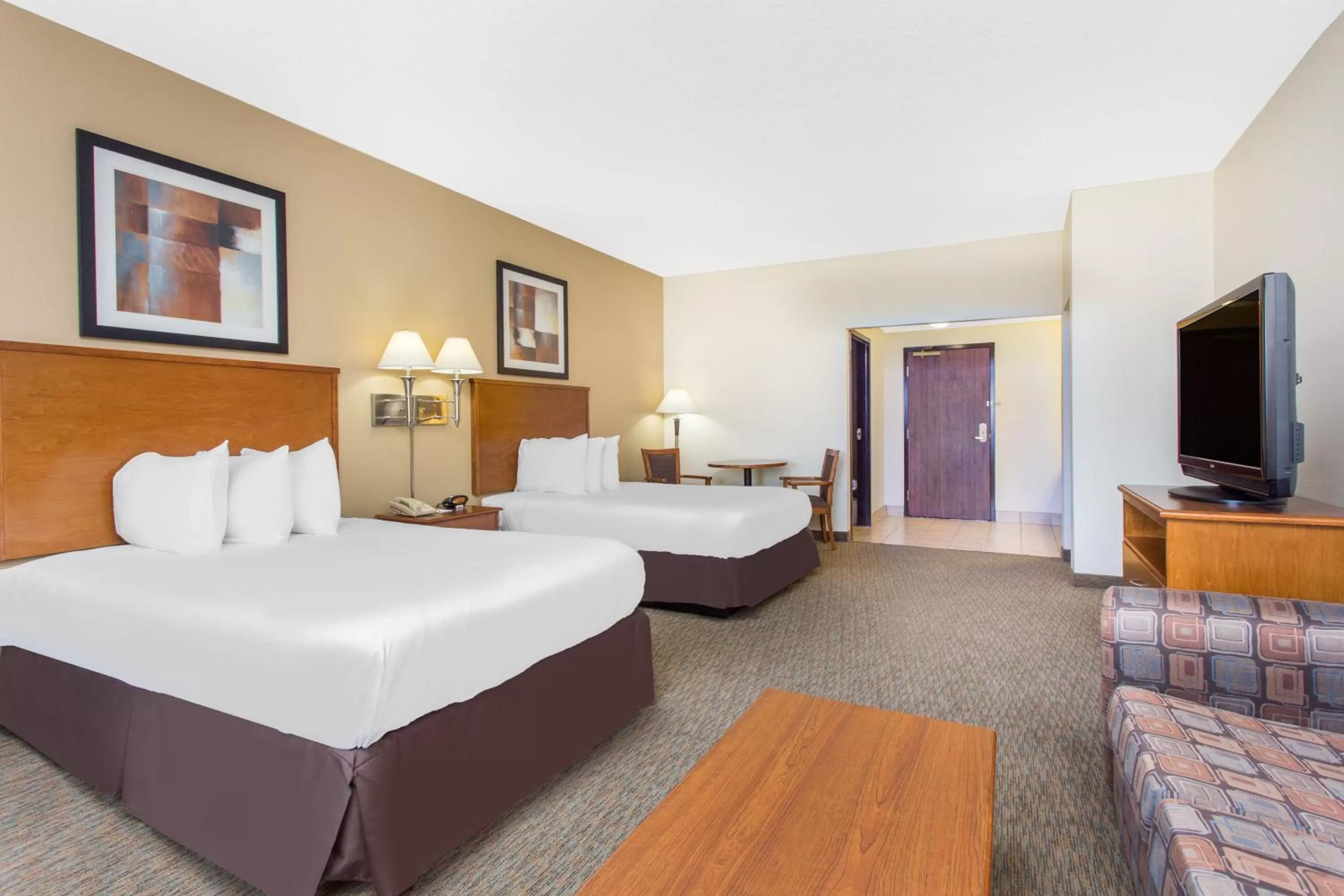 Studio Suite with Two Queen Beds - Non-Smoking in Days Inn By Wyndham Phenix City Near Fort Moore