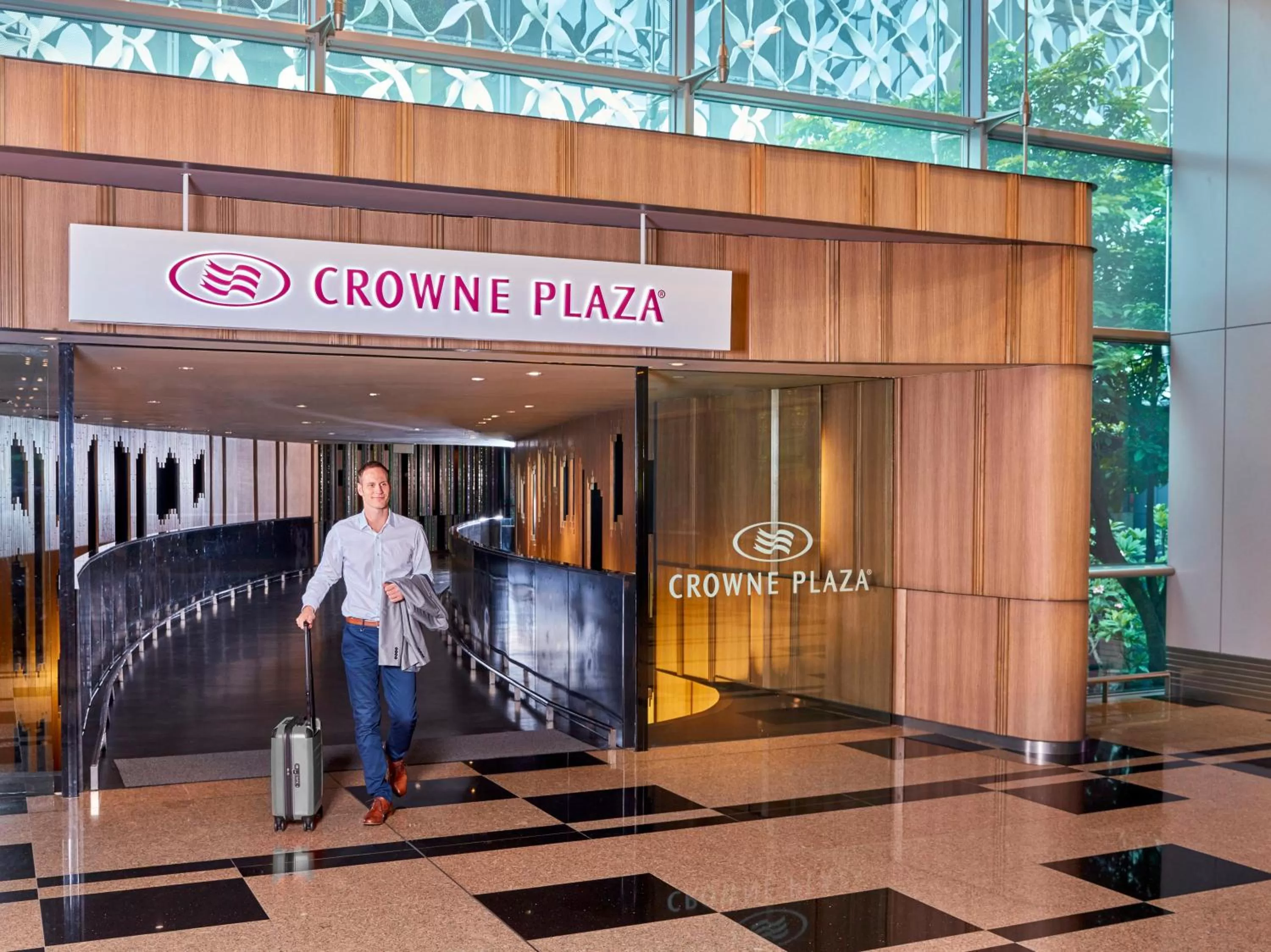 Property building in Crowne Plaza Changi Airport by IHG
