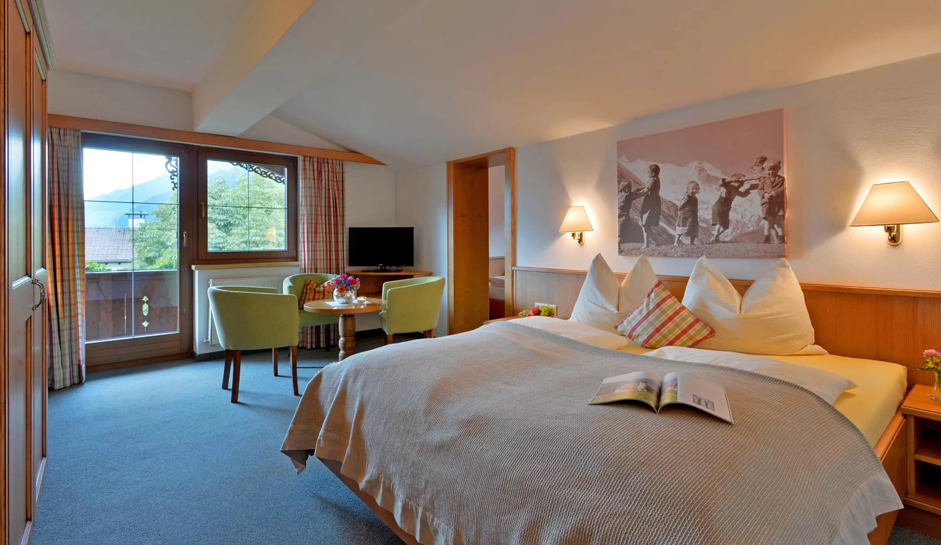 Photo of the whole room, Bed in Natur Resort RISSBACHER