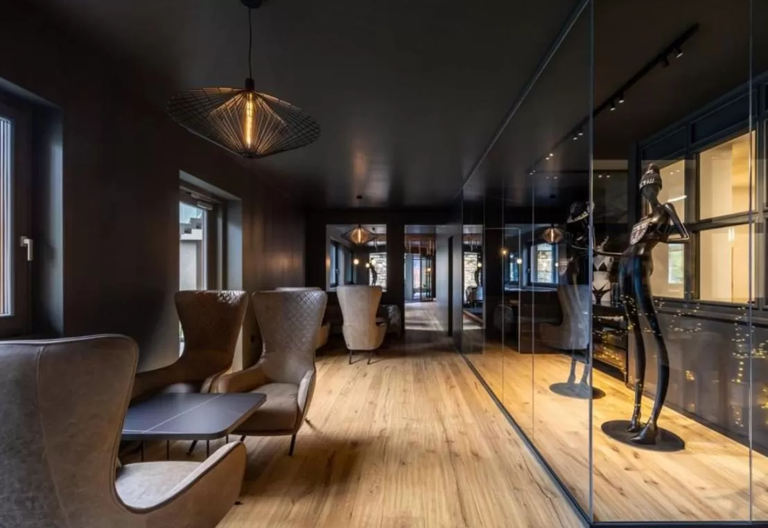 Living room in Hotel Chalet Al Foss - Adults Only