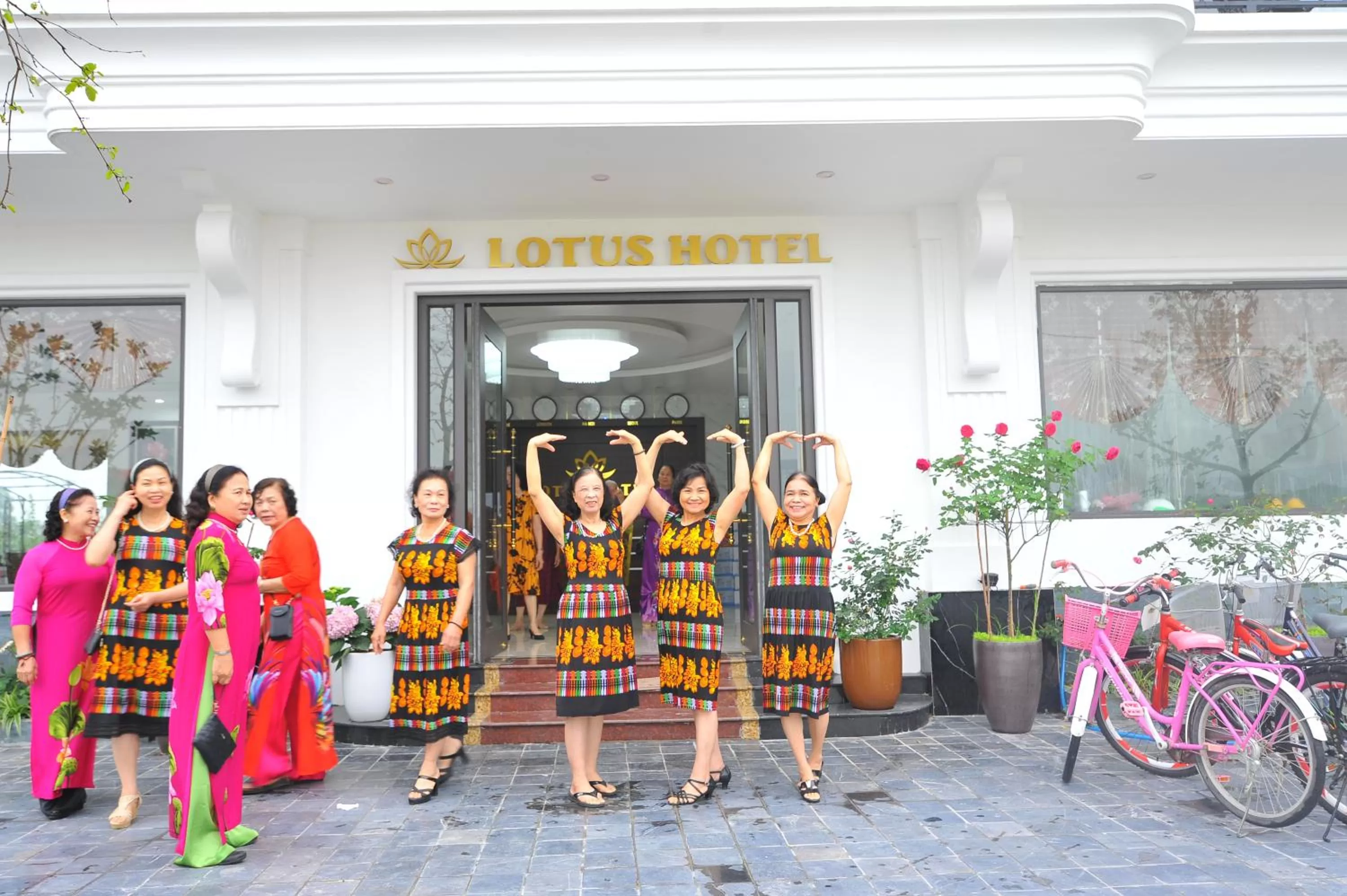 People in Lotus Hotel Ninh Bình