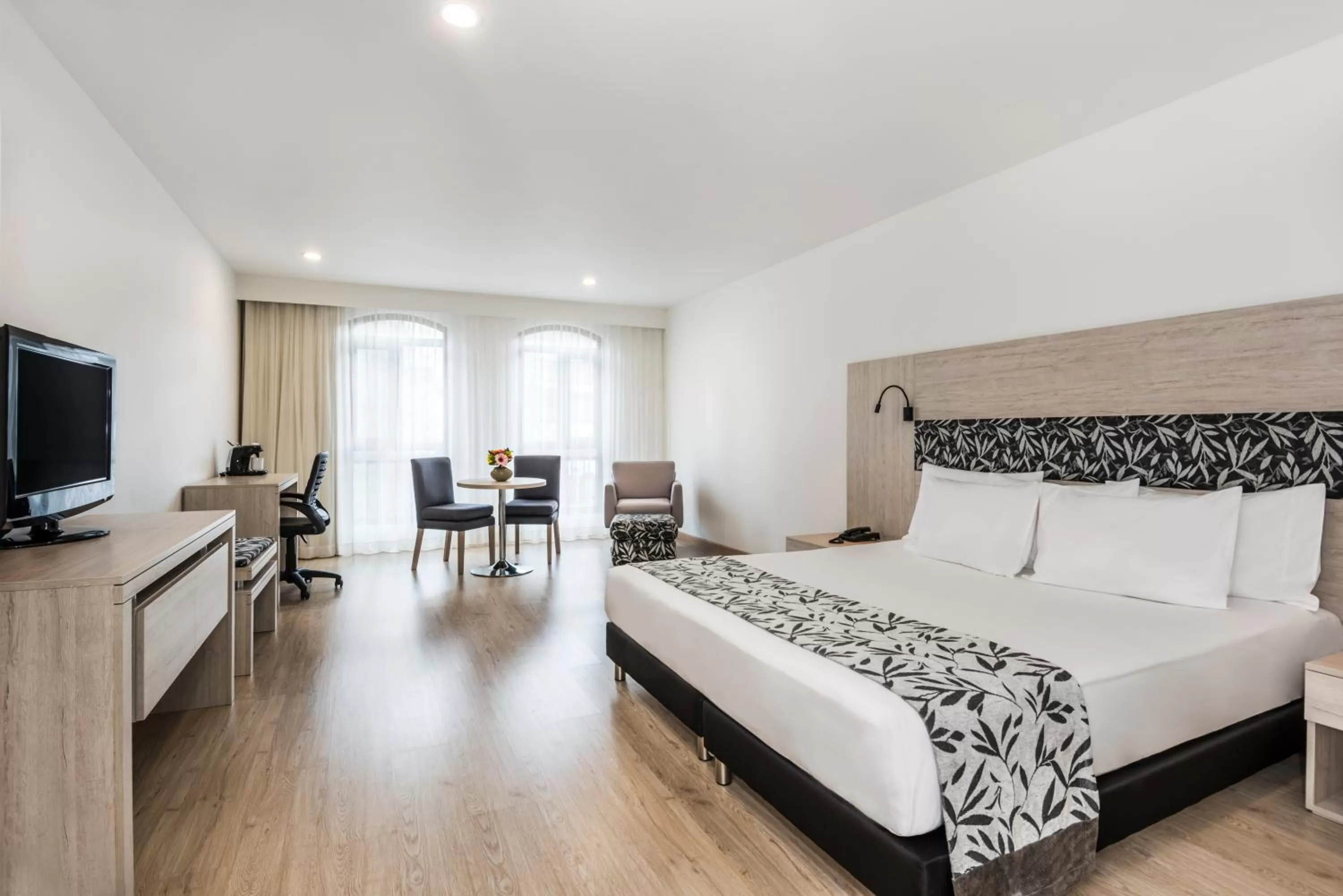 Bed in Hotel Rosales Plaza