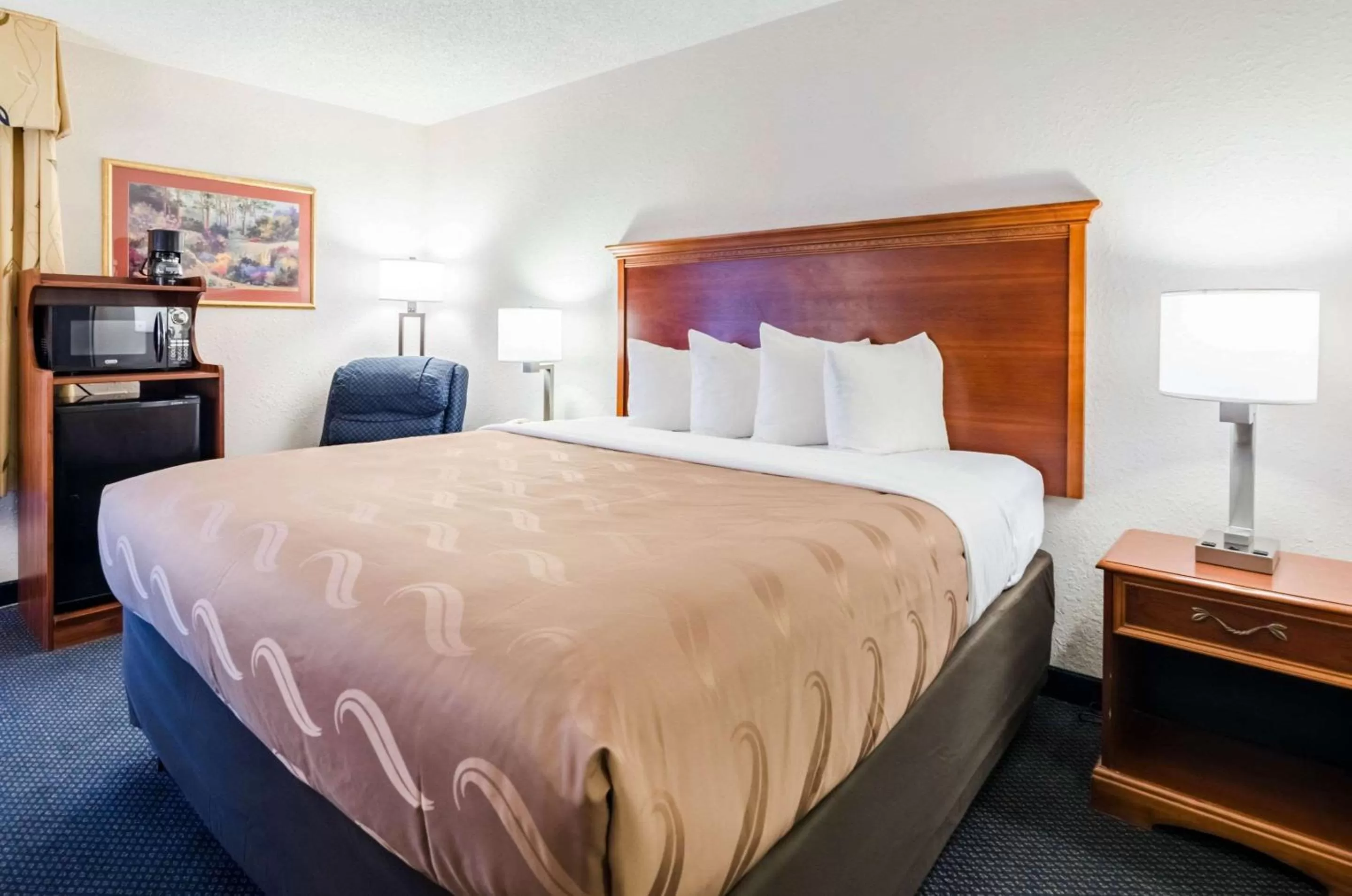 Photo of the whole room, Bed in Quality Inn Lynchburg