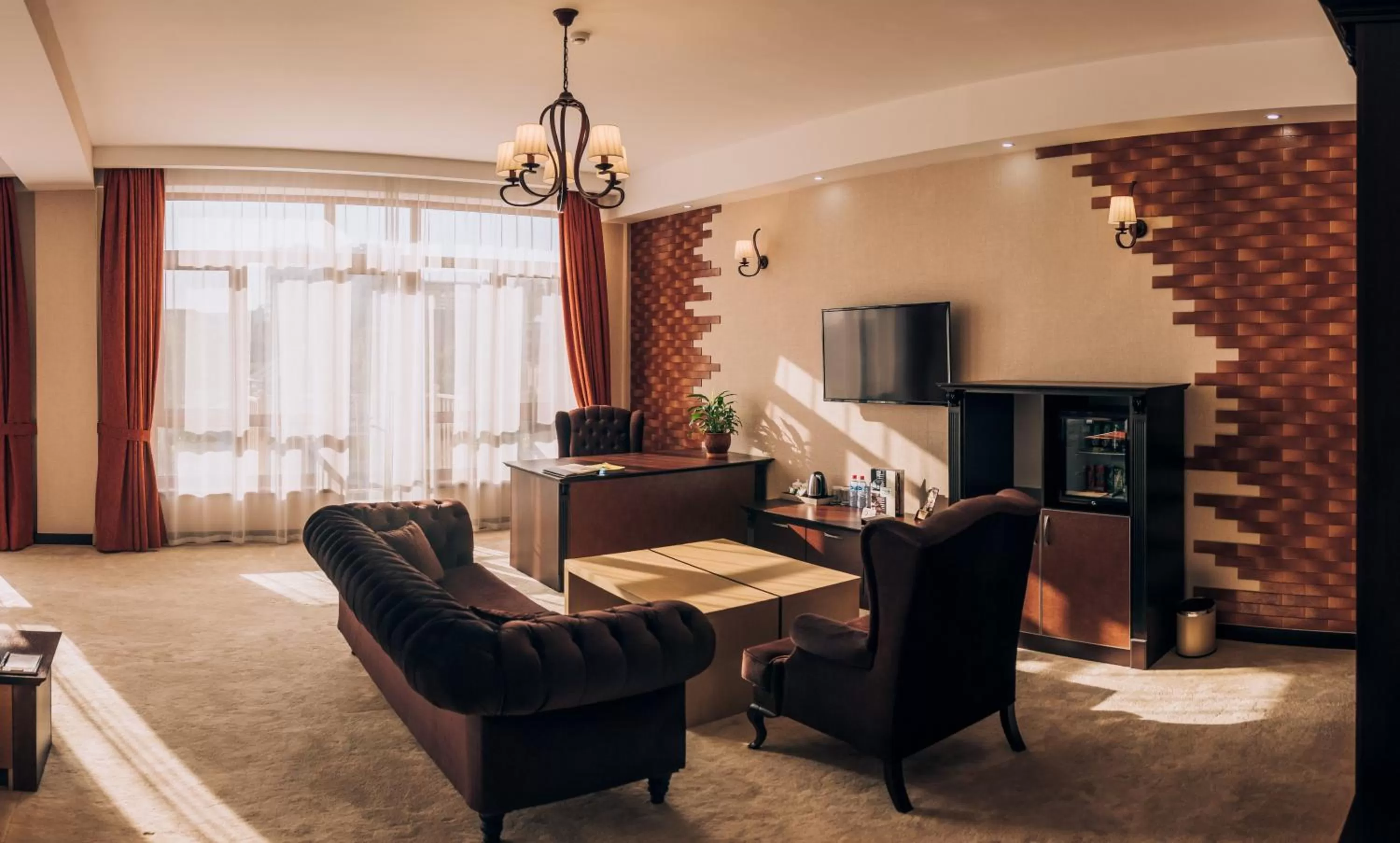Living room in Megapolis Hotel Shymkent