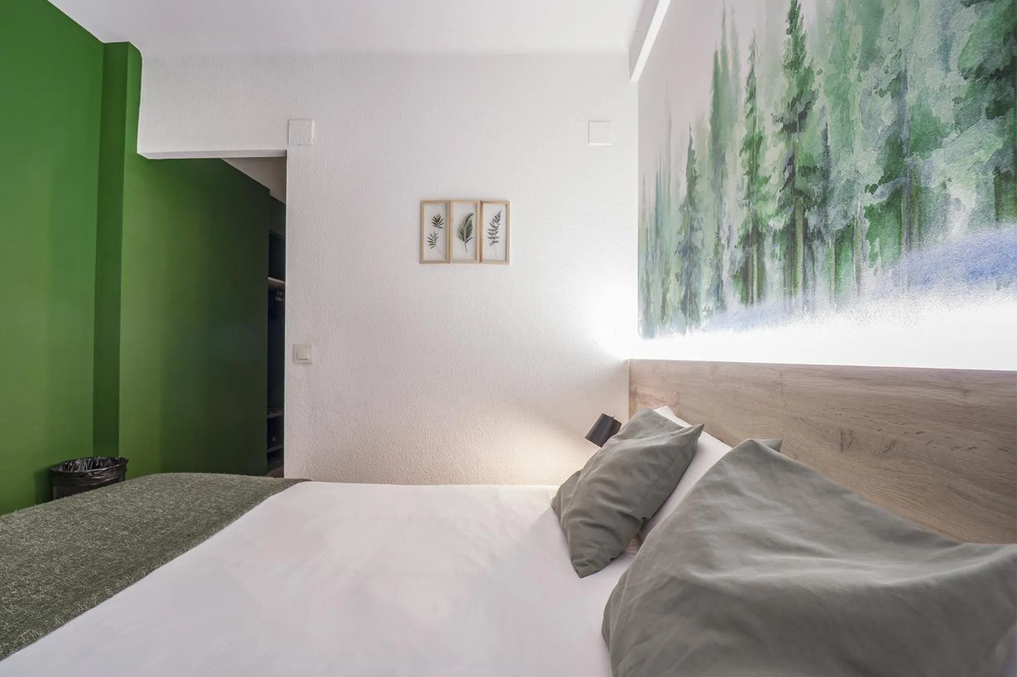 Bed in Glaner Hotel Cafe