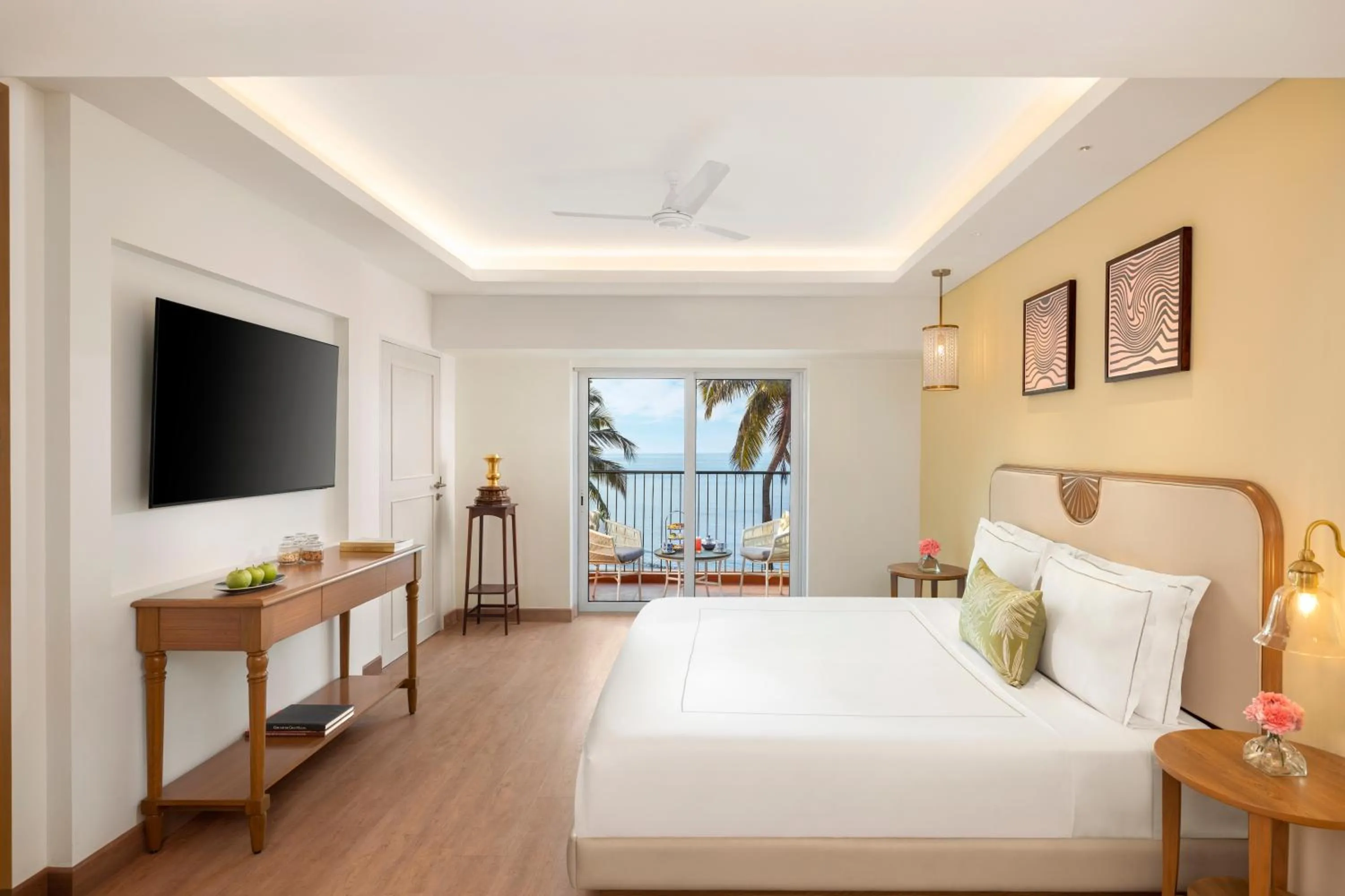 Bedroom, Bed in Taj Cidade de Goa Heritage, Goa