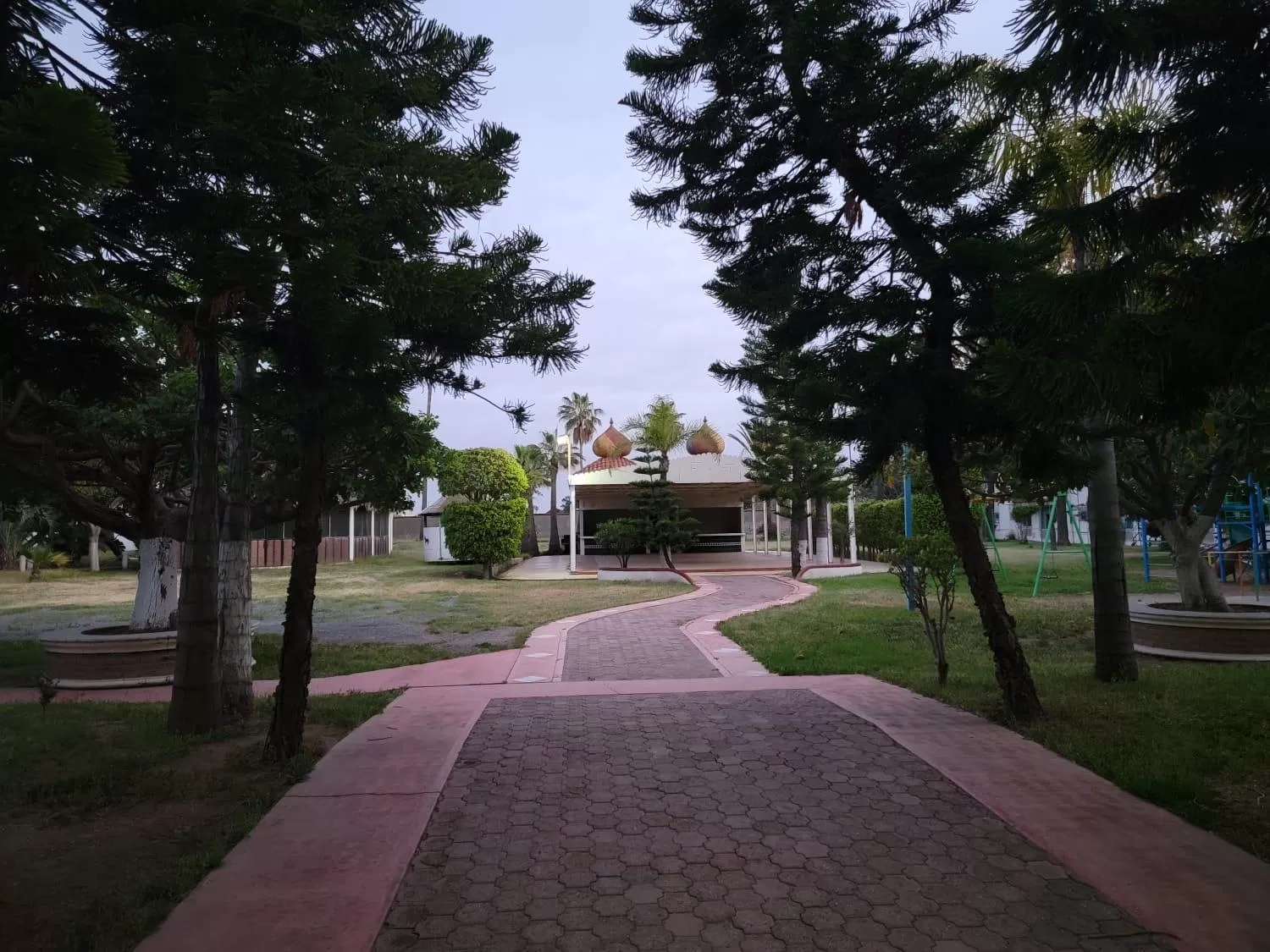 Patio in Hotel Paraiso Las Palmas