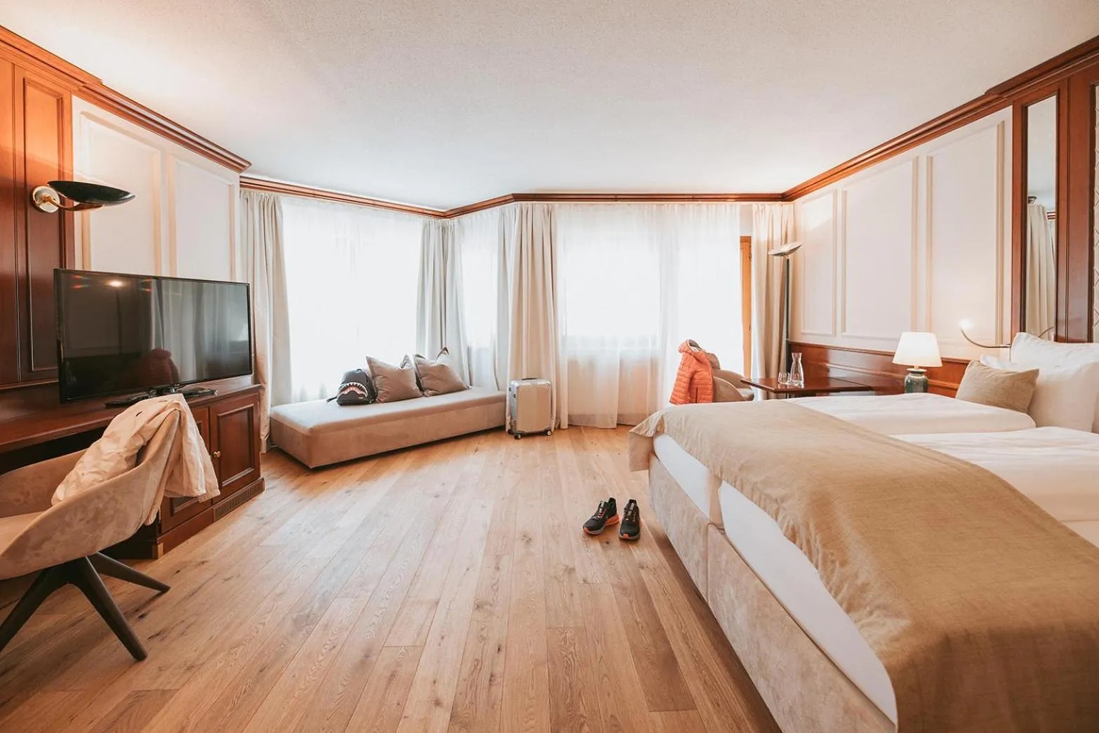 Photo of the whole room, Bed in MANNI das Hotel