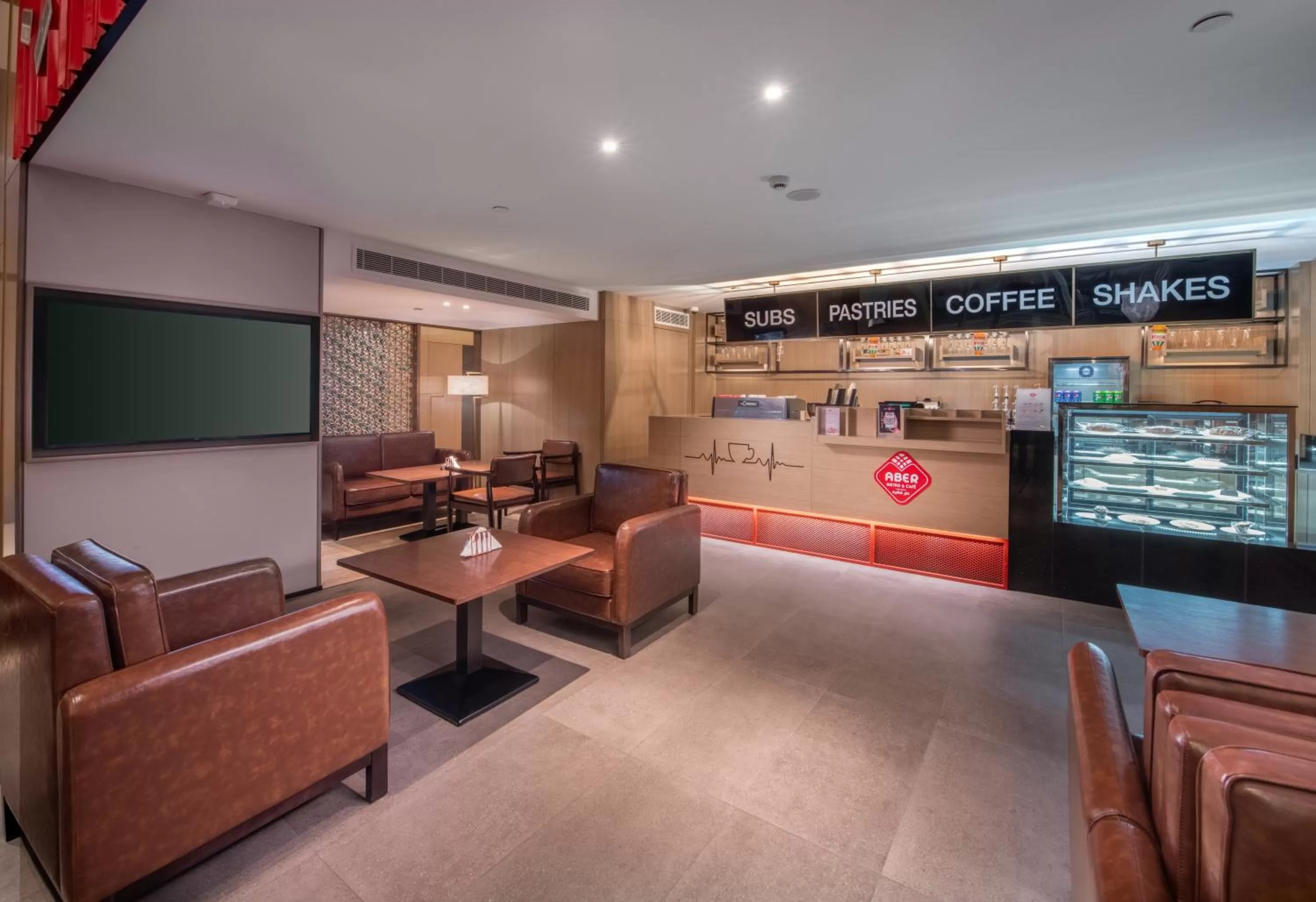 Lounge or bar in Aber Abha