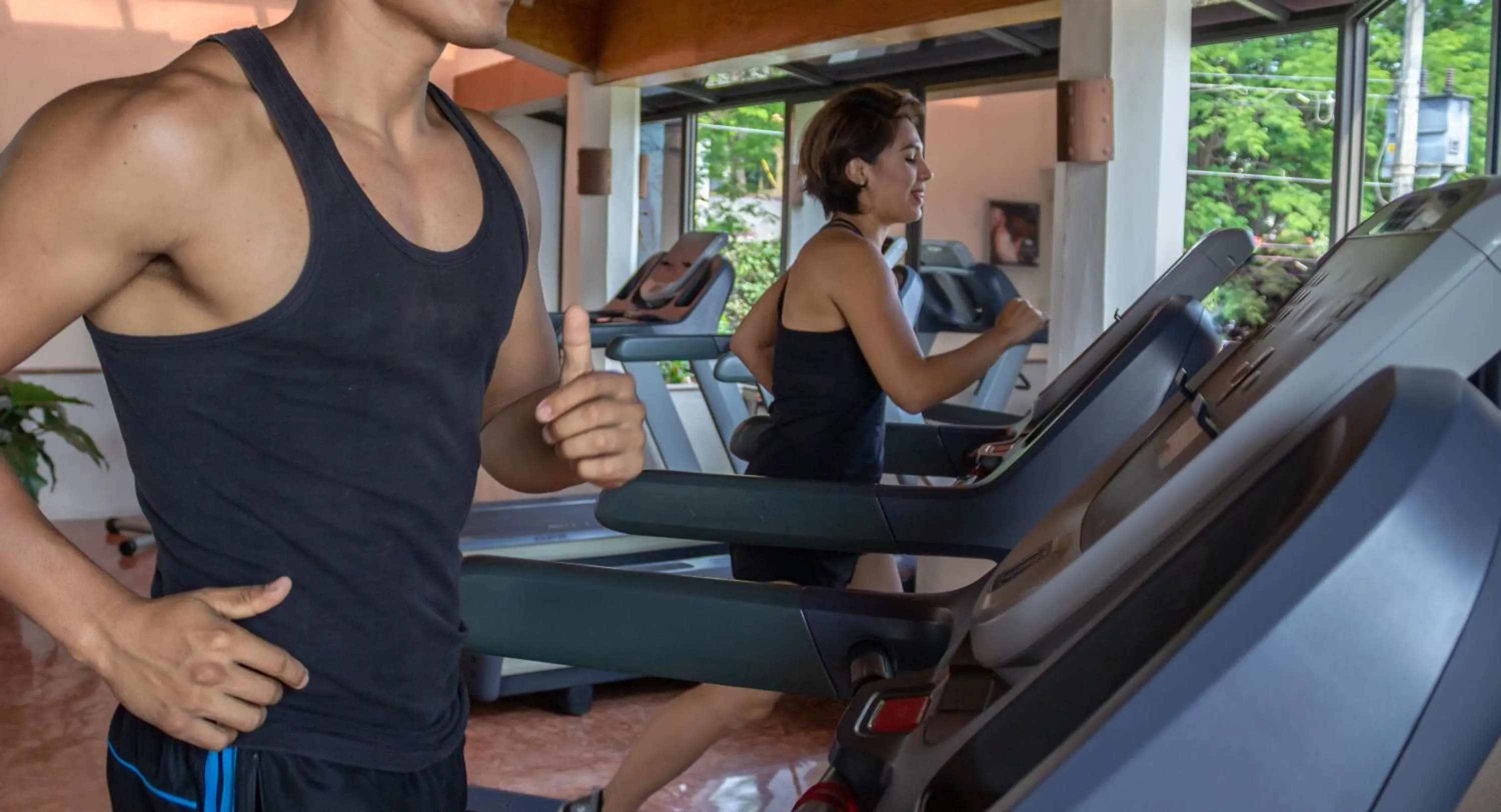 Fitness centre/facilities in Hotel Coral Cuernavaca