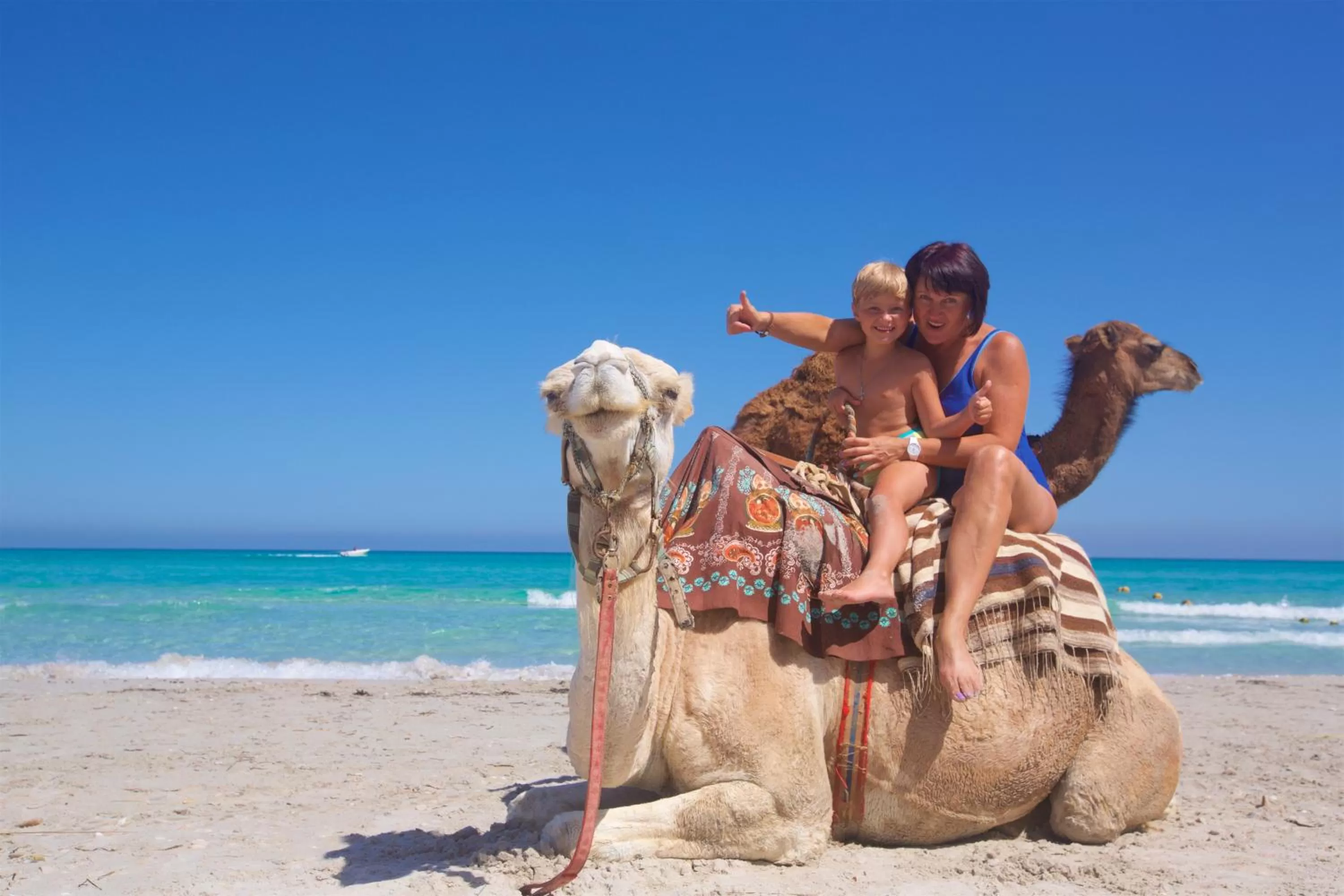 Children play ground in Mahdia Beach & Aqua Park