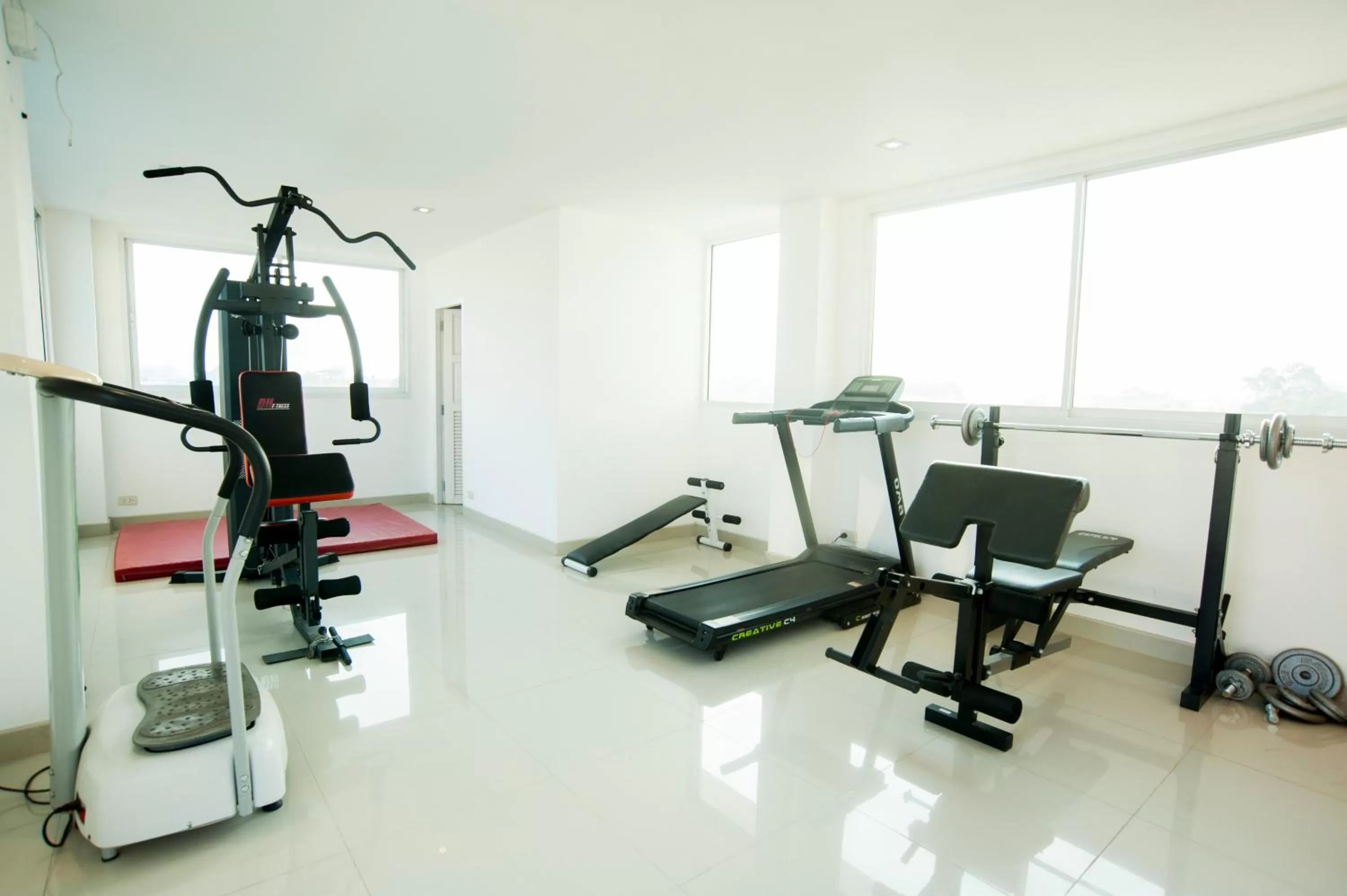 Fitness centre/facilities in Cozy Resort, A Boutique Hotel