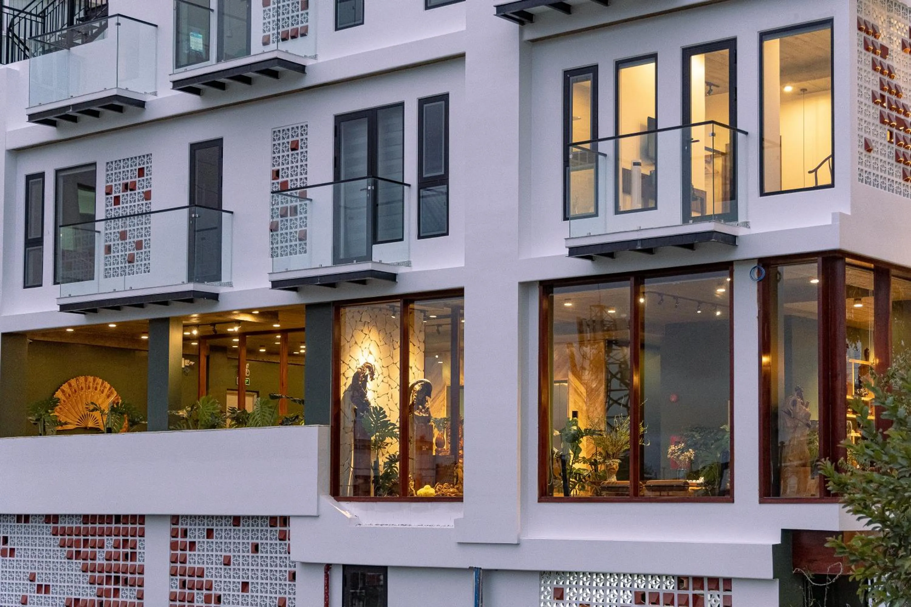 Property building in Pi Boutique Hotel