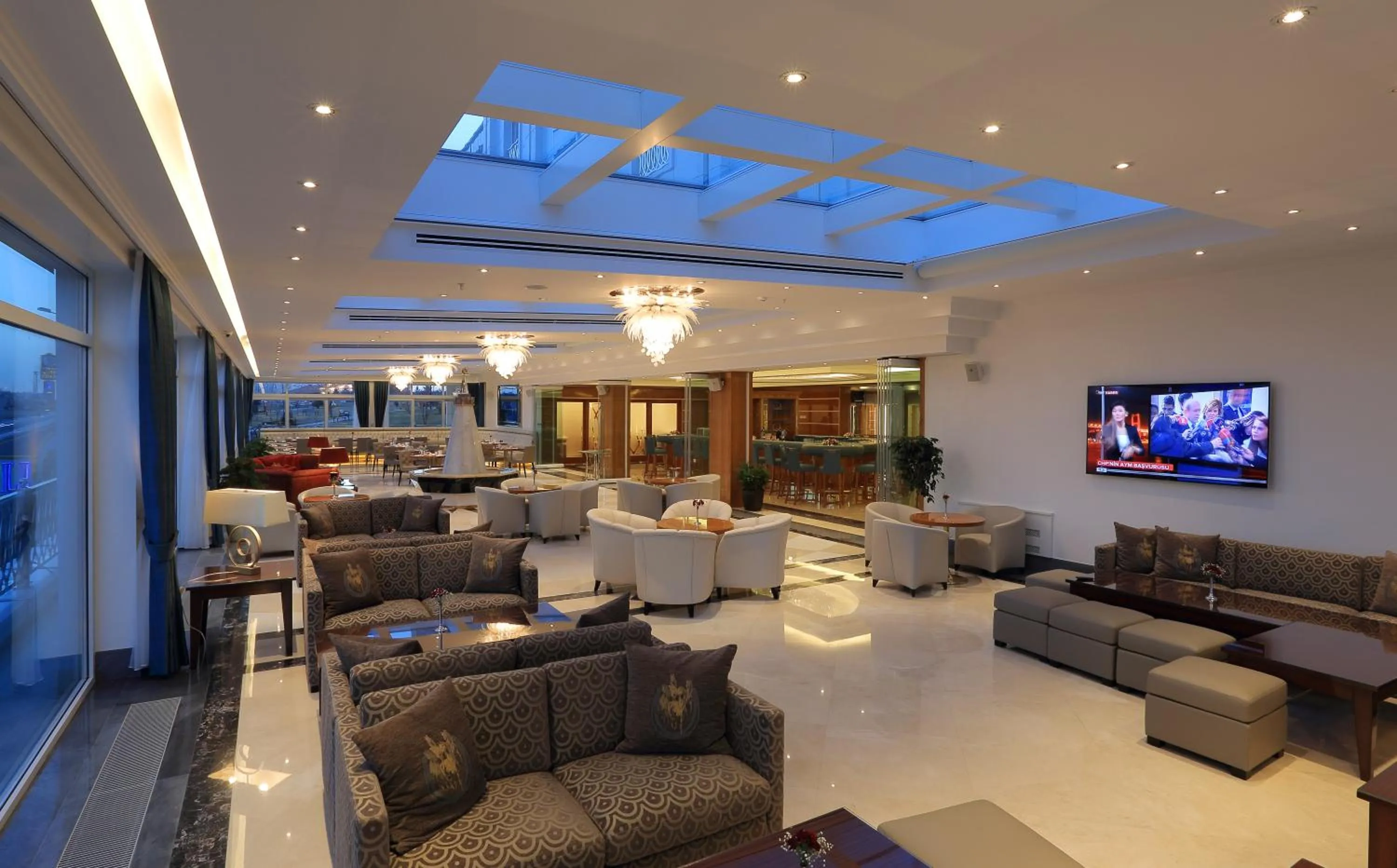 Lounge or bar in Atli Hotel Ankara