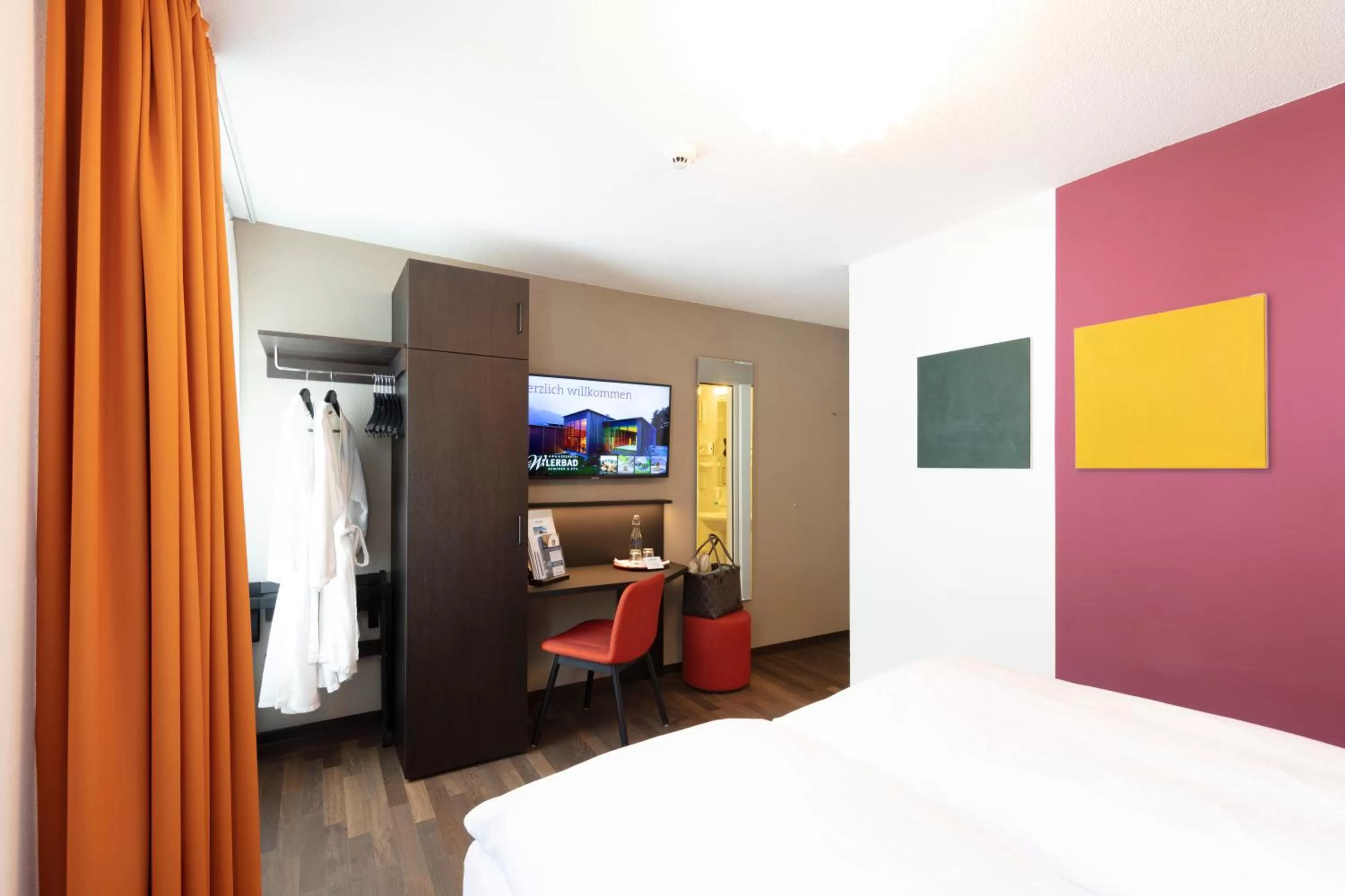 Bed in Seehotel Wilerbad Spa & Seminar