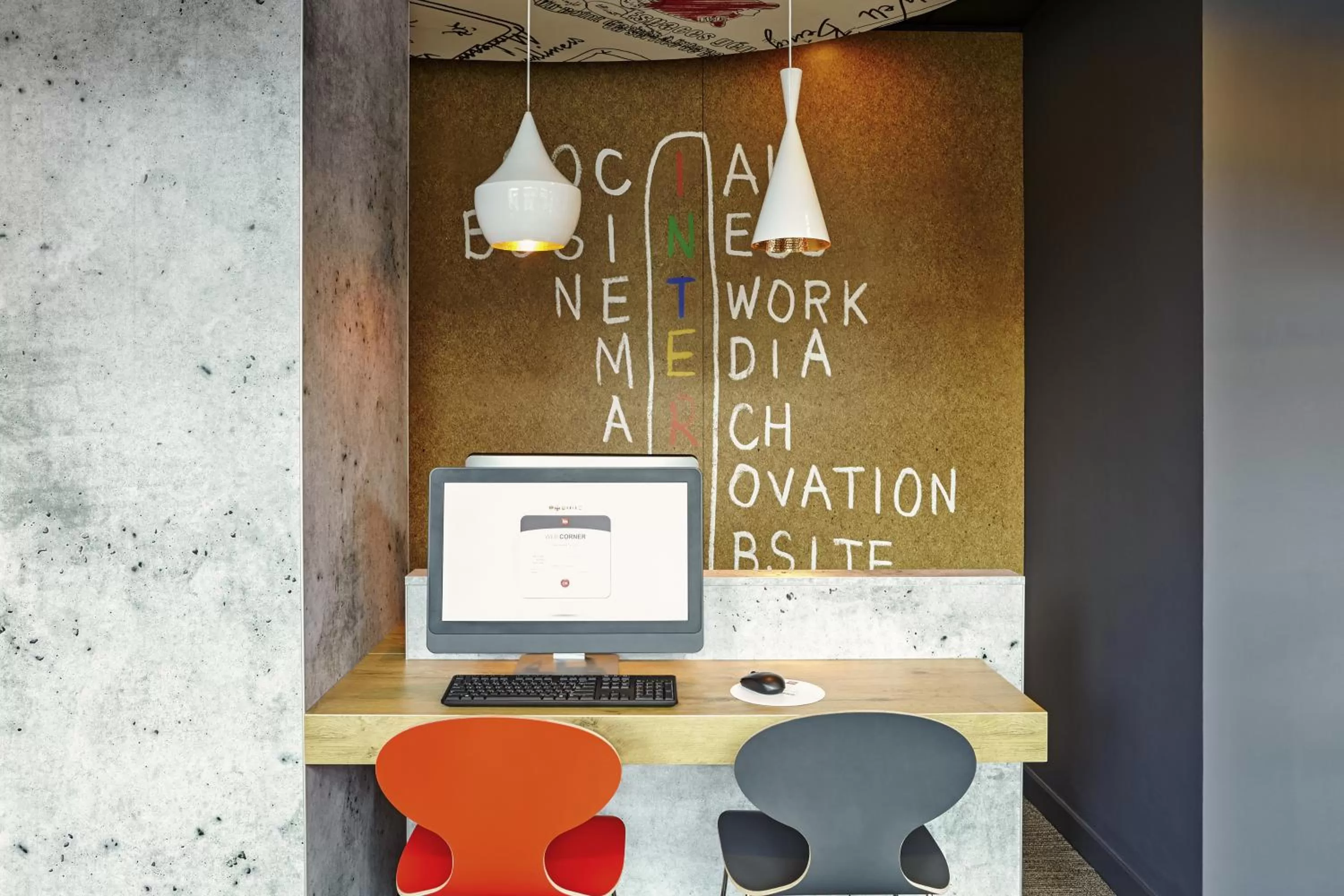 Lobby or reception in ibis Birmingham Airport Terminal Building - NEC