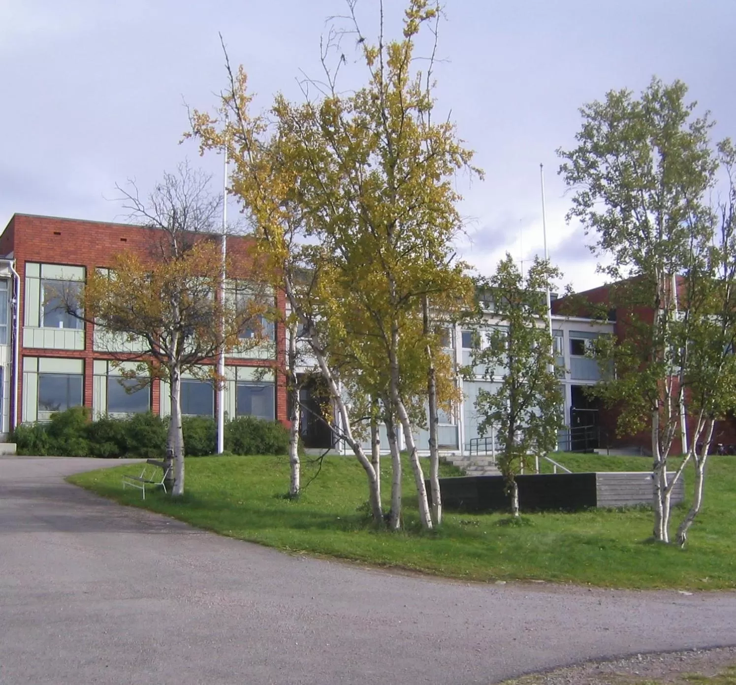 Property building in STF Malmfältens Folkhögskola