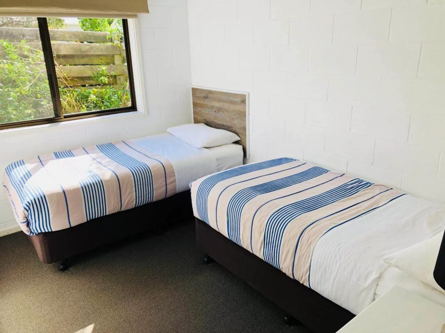 Bed in Motel Marengo