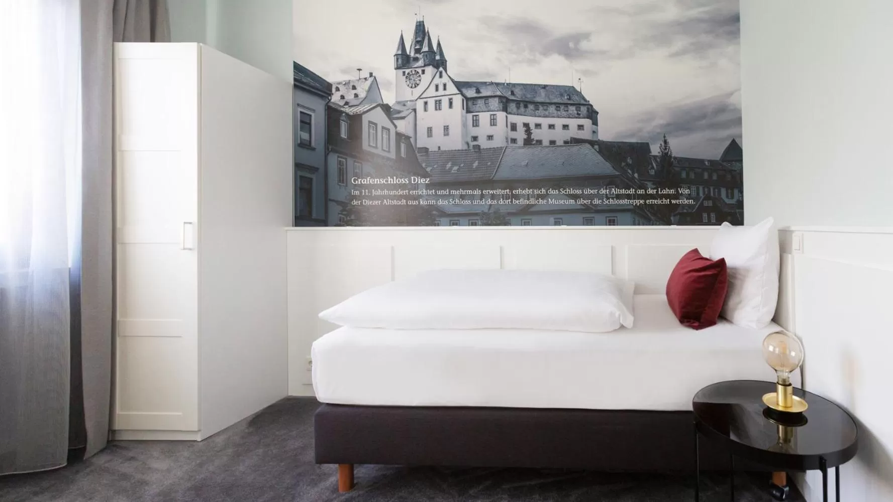 Bed in Hotel Huss Limburg