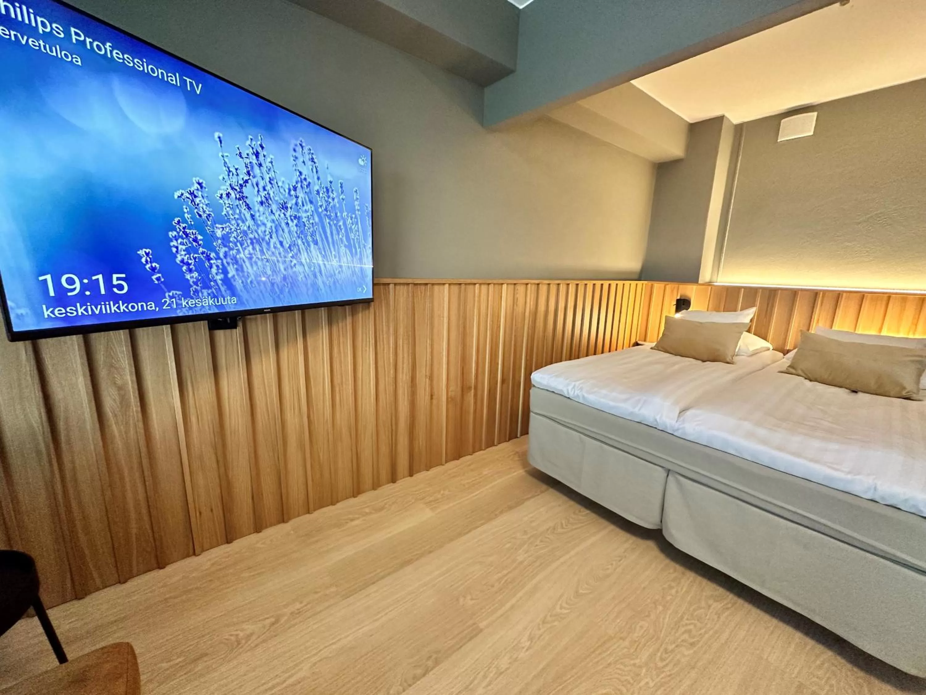 Bed in Park Hotel Tornio