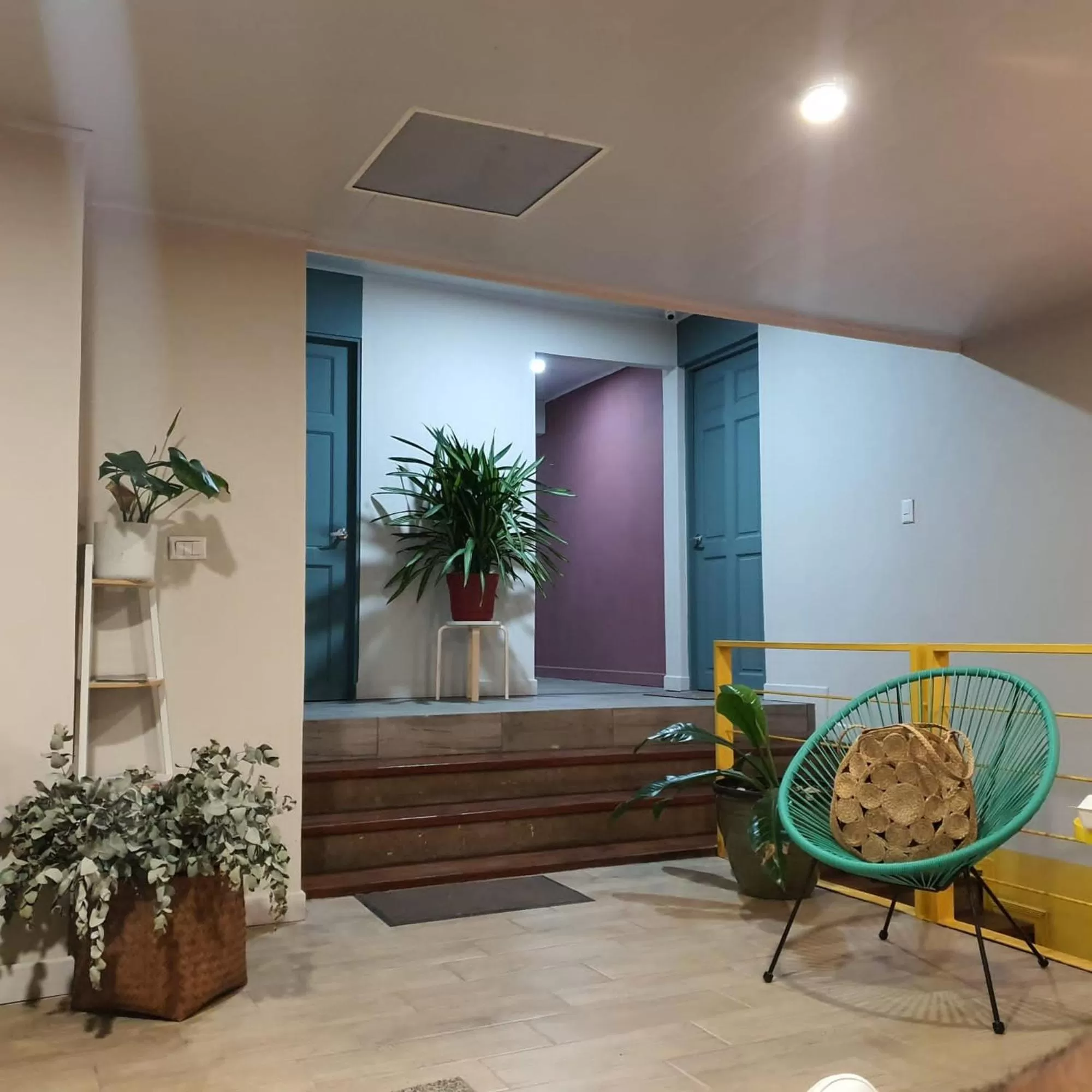 Seating area in Otoya 1907 Hotel