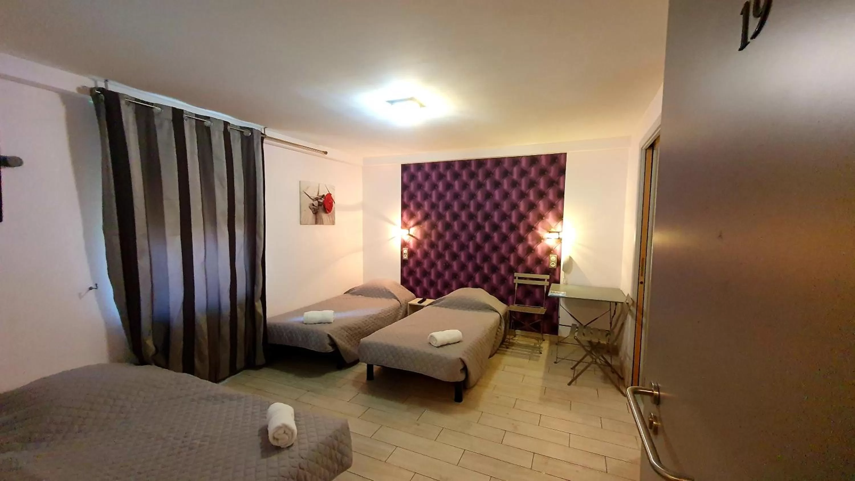 Bed in Hôtel restaurant et pension soirée étape Bel Air