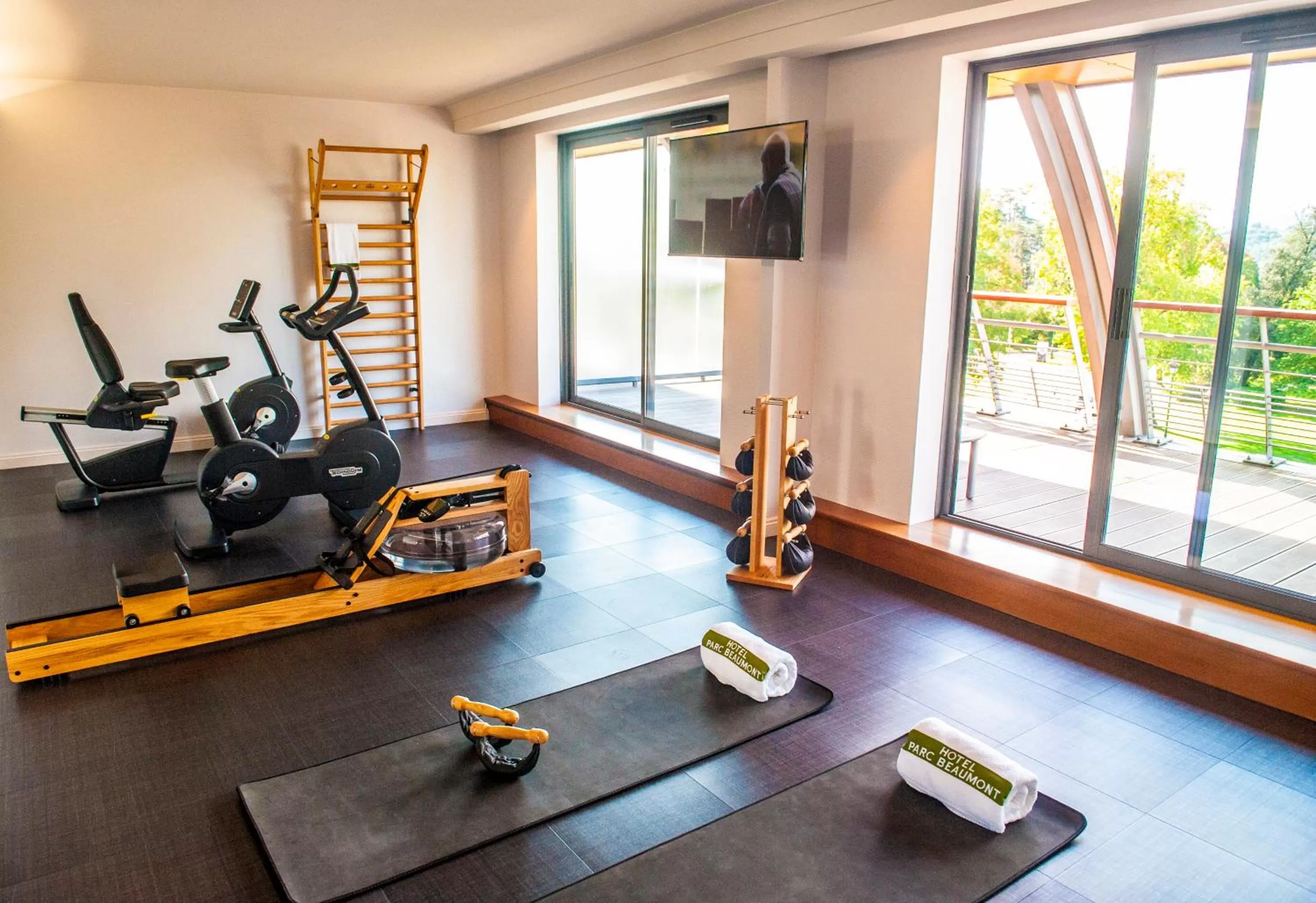 Fitness centre/facilities in Parc Beaumont Hôtel & Spa Pau - MGallery Collection