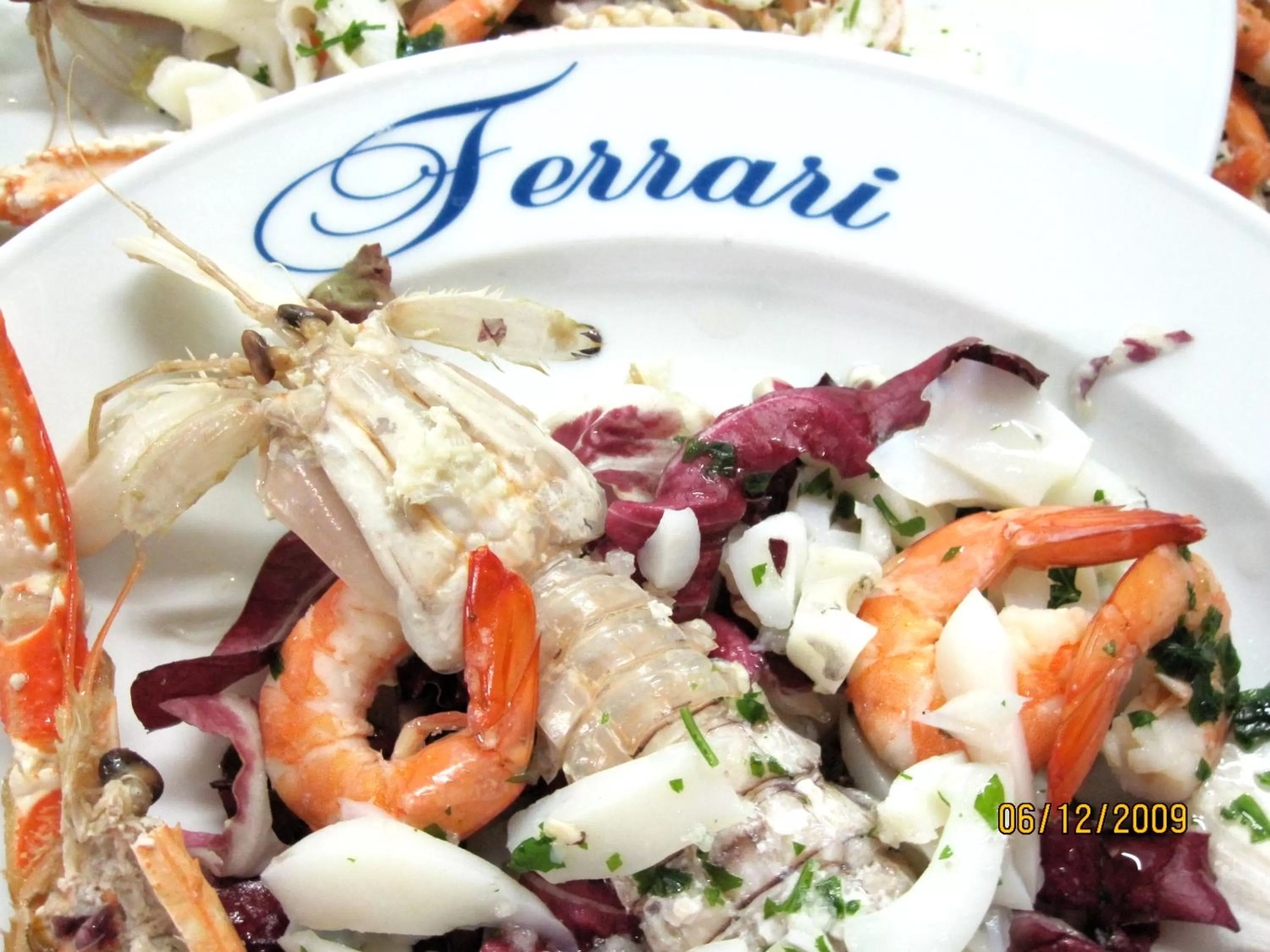 Food and drinks in Ferrari