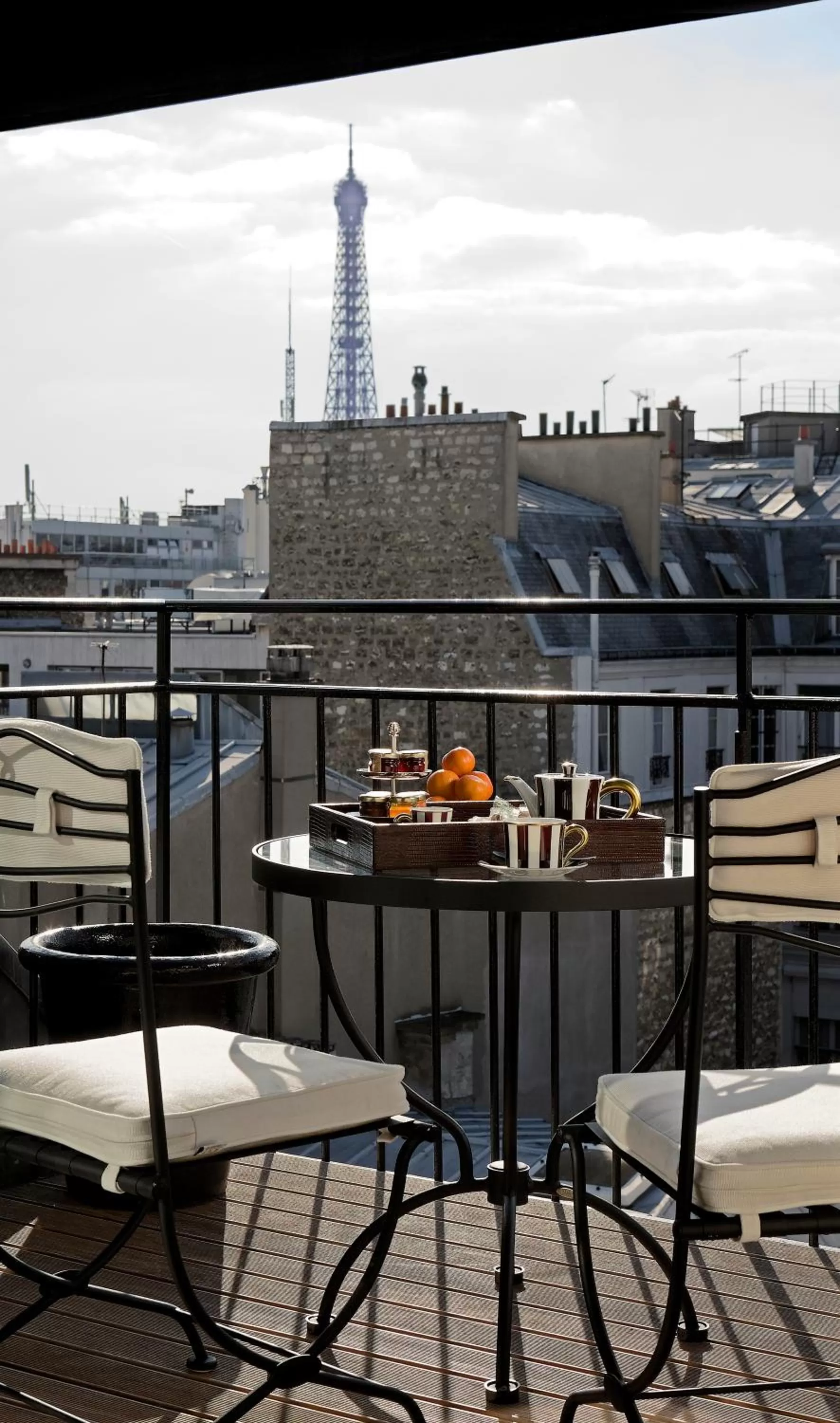 Balcony/Terrace in Hôtel Keppler