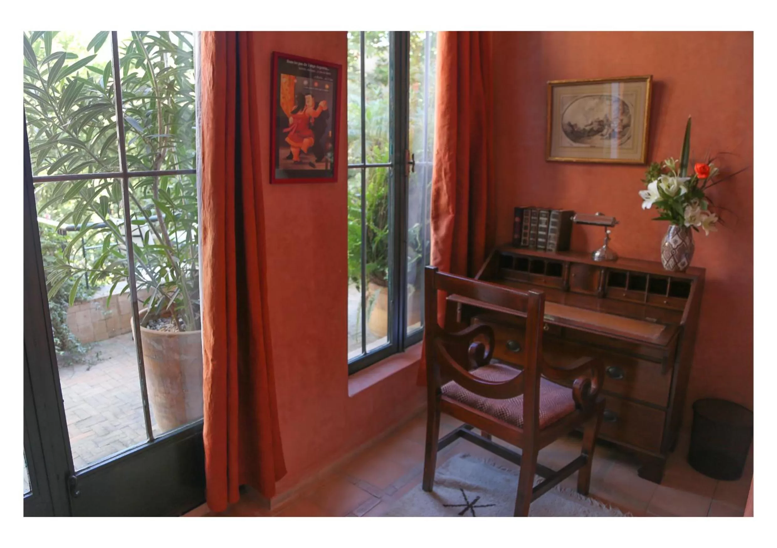 Seating area in La Maison de Tanger